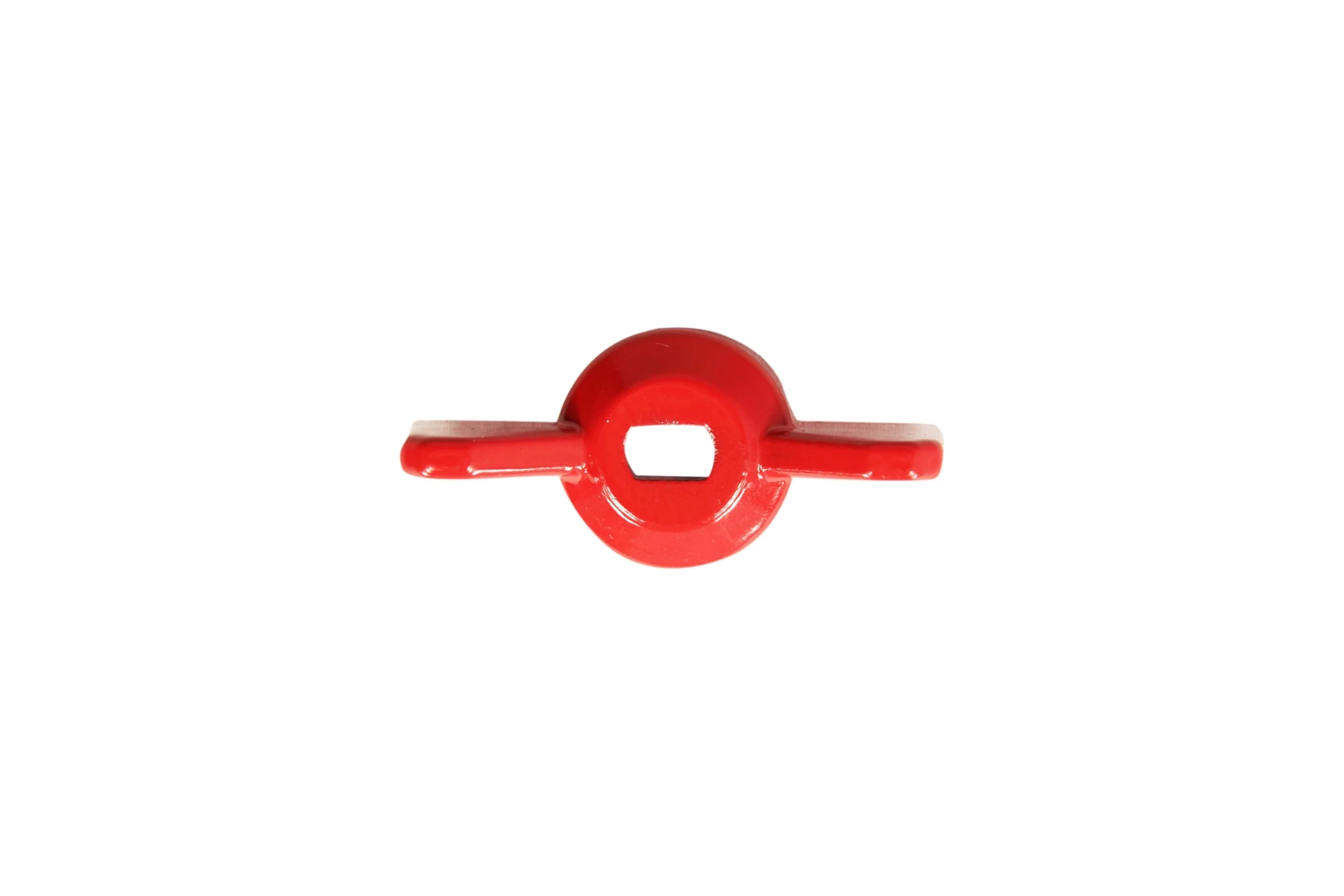 Ручка для шарового крана усиленная MasterProf форма бабочка, КРАСНАЯ, 1/2"-3/4", MP ИС.131176