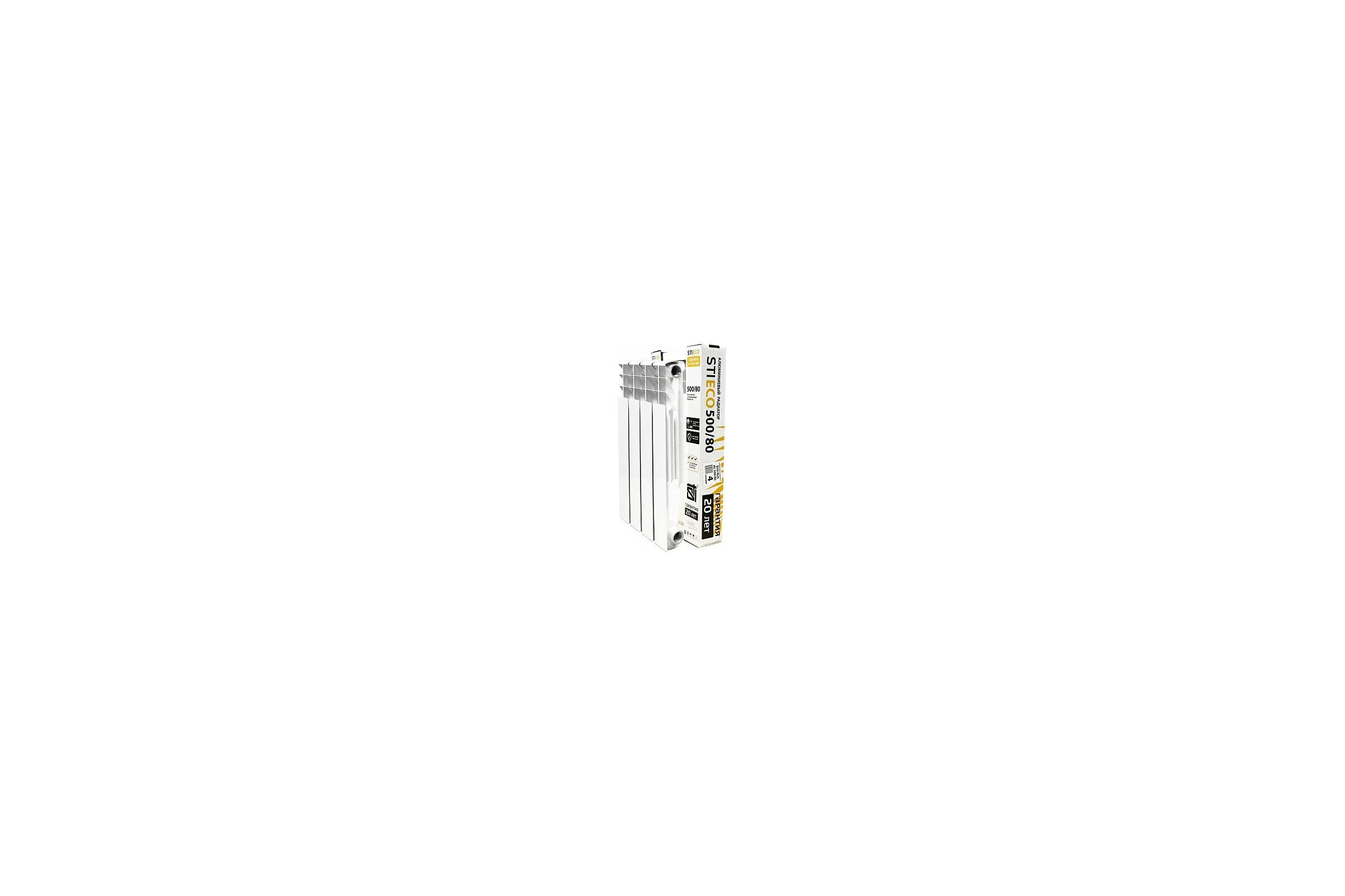 Радиатор STI AL ECO RUS 500/80 4 сек. ТТ000015887