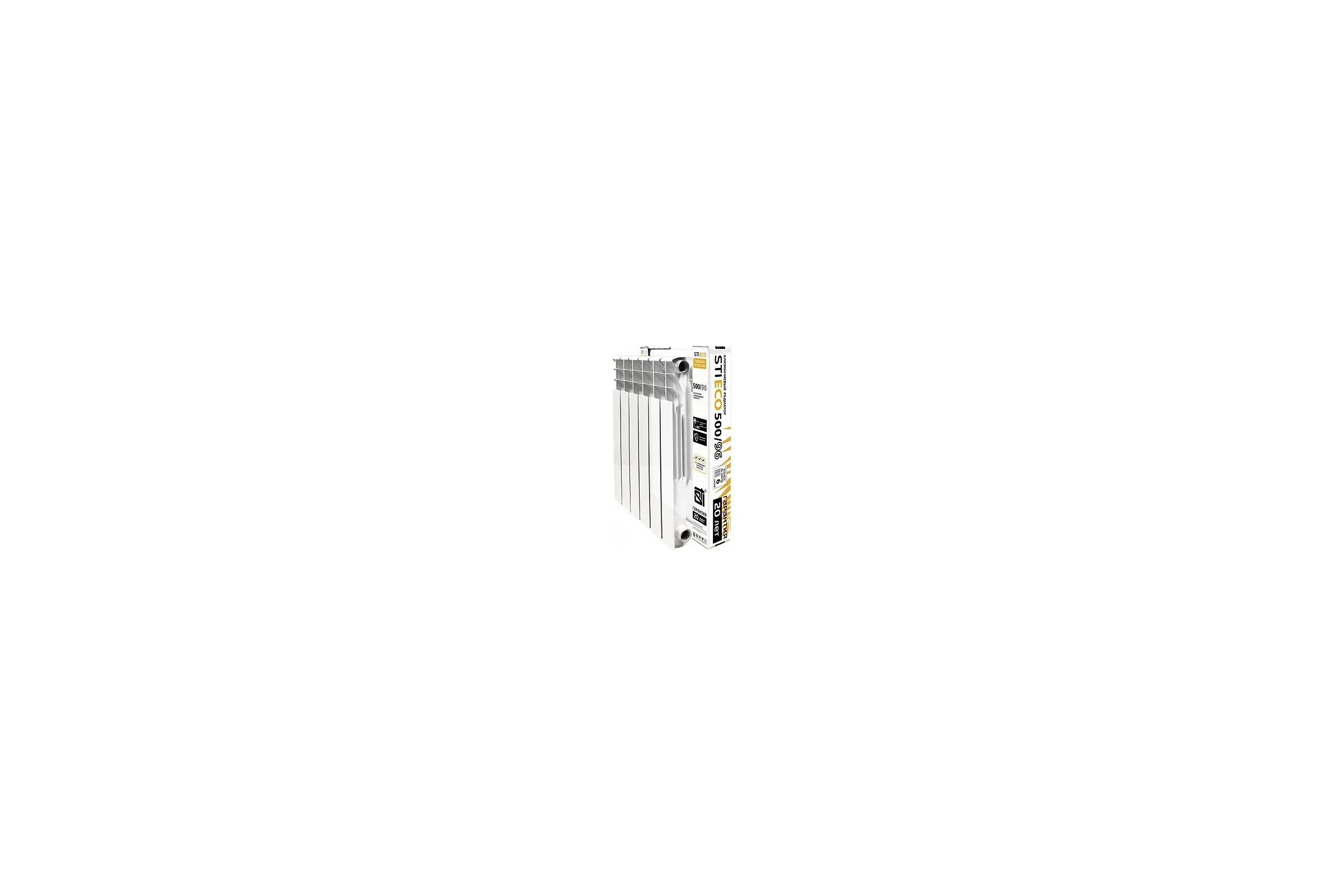 Радиатор STI AL ECO RUS 500/96 6 секций ТТ000015893