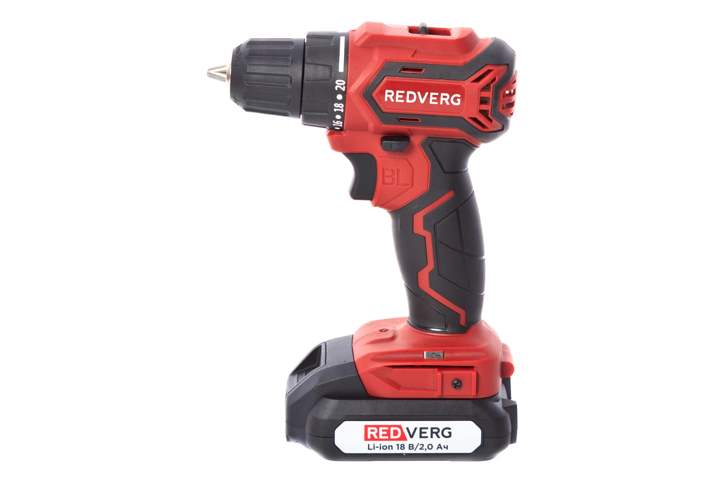 Аккумуляторный бесщеточный шуруповерт REDVERG RD-S18MBL/U 6679856