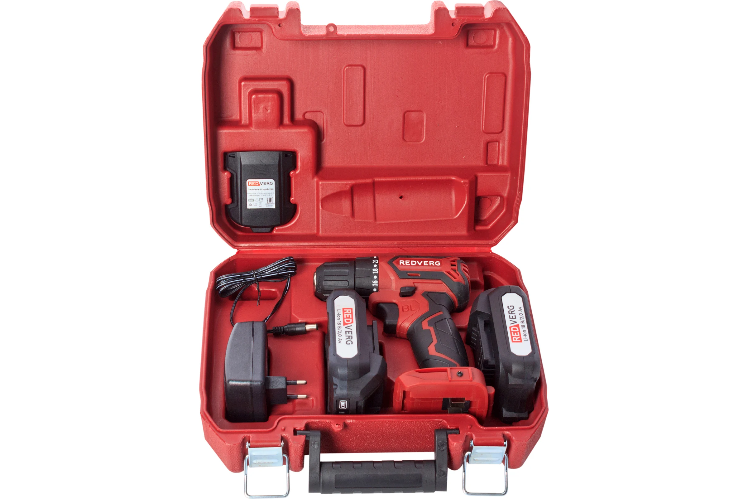 Аккумуляторный бесщеточный шуруповерт REDVERG RD-S18MBL/U 6679856