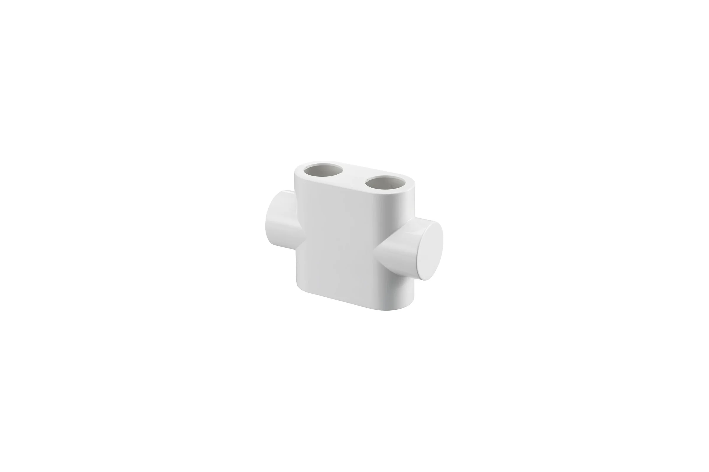Декоративная крышка для Multiblock T Oventrop проходного, белая 1184095