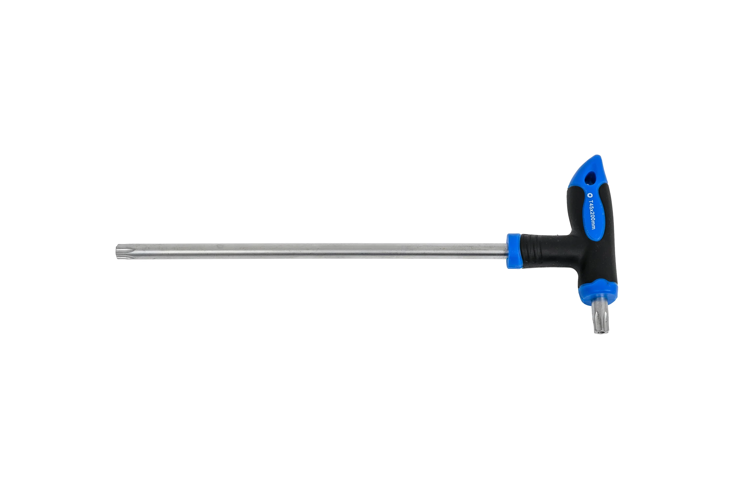 Ключ Rockforce TORX Т-образный с прорезиненной рукояткой T45х200мм RF-76745G(25705)
