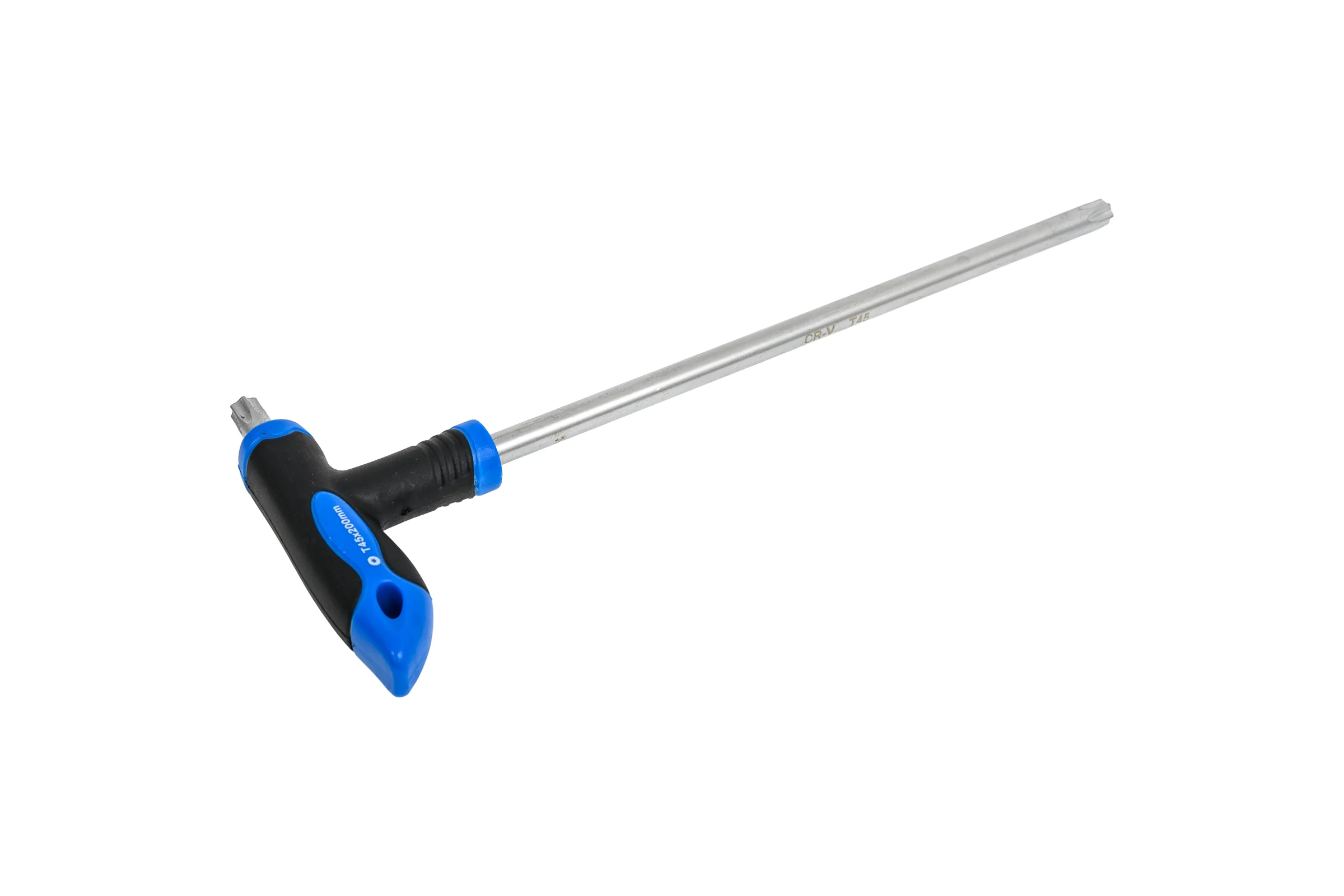 Ключ Rockforce TORX Т-образный с прорезиненной рукояткой T45х200мм RF-76745G(25705)
