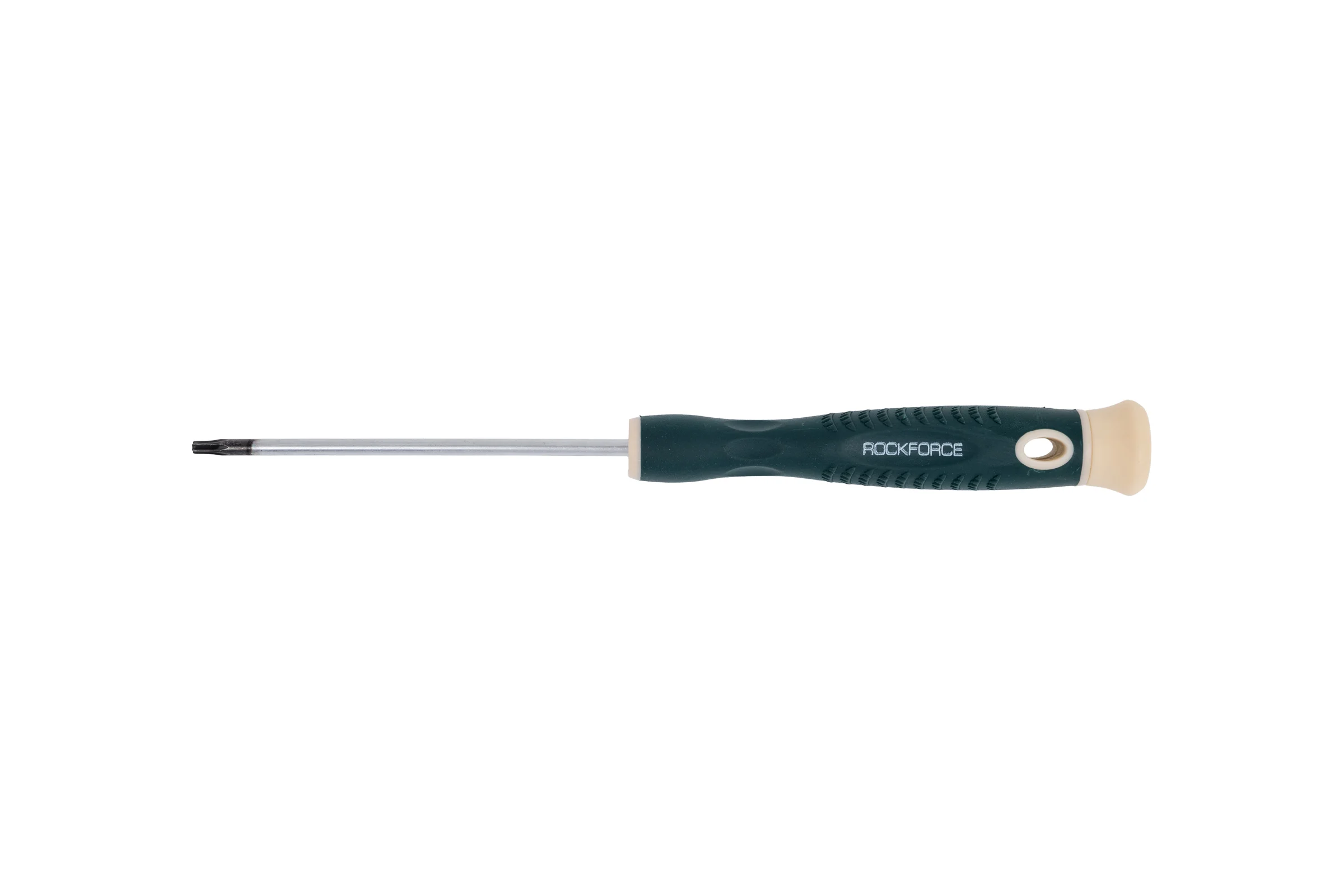 Отвертка Rockforce TORX с отверстием ювелирная T9Hх75мм RF-73707509(19564)