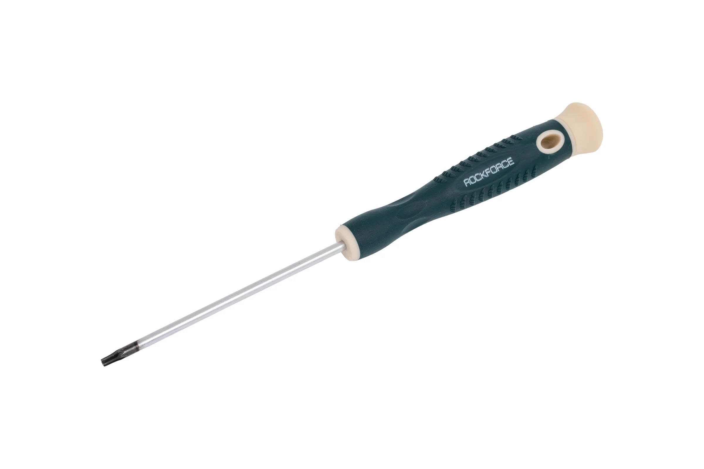Отвертка Rockforce TORX с отверстием ювелирная T9Hх75мм RF-73707509(19564)