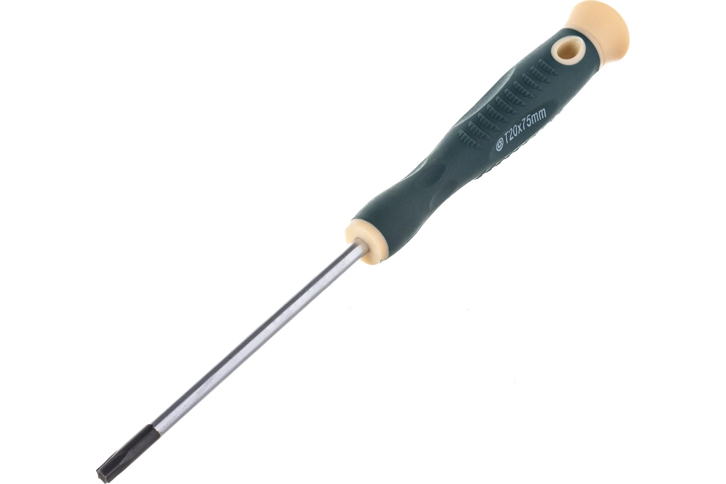 Отвертка Rockforce TORX с отверстием ювелирная T20Hх75мм RF-73707520(19567)
