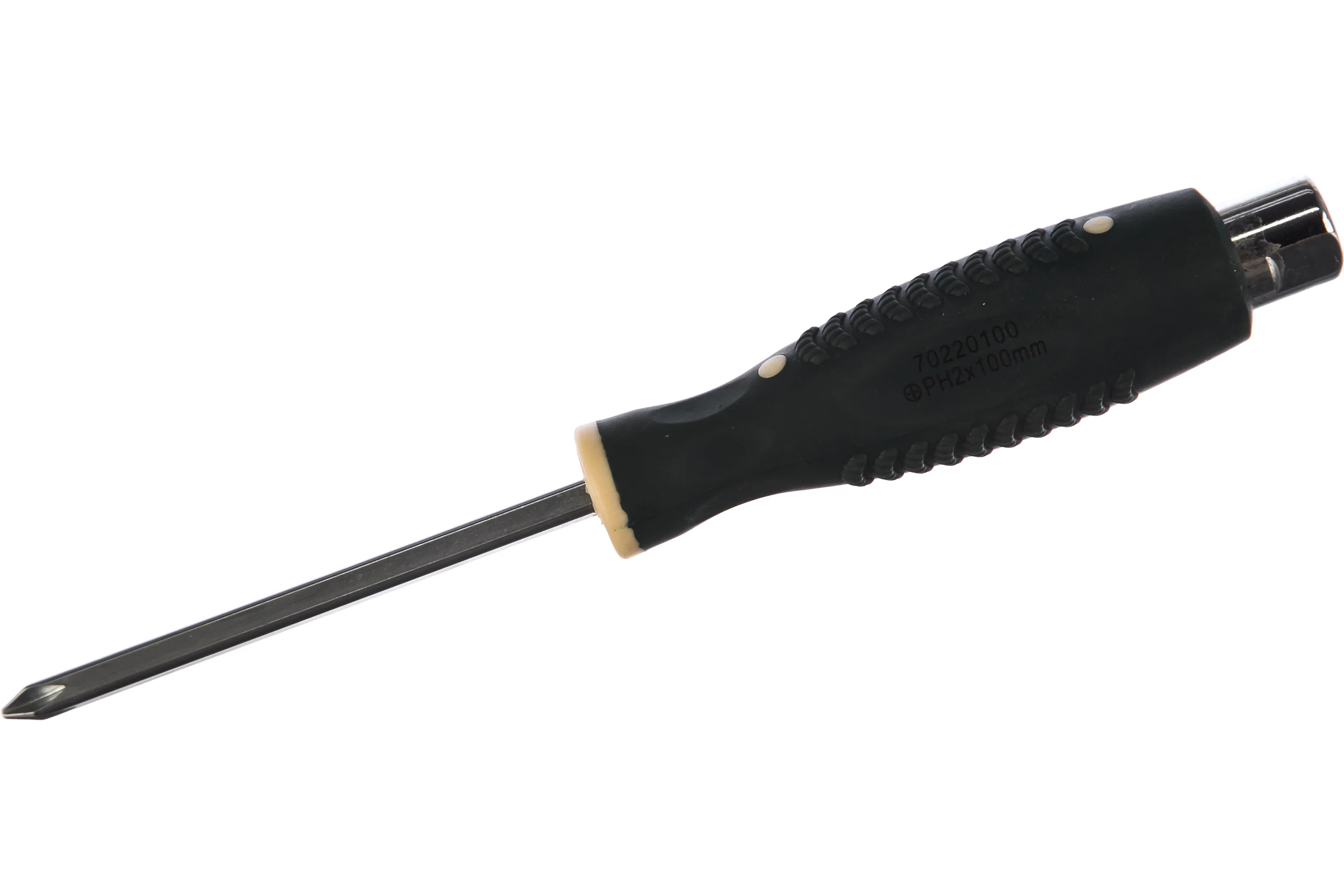 Крестовая силовая магнитная отвертка Rockforce RF-70220100(26230)