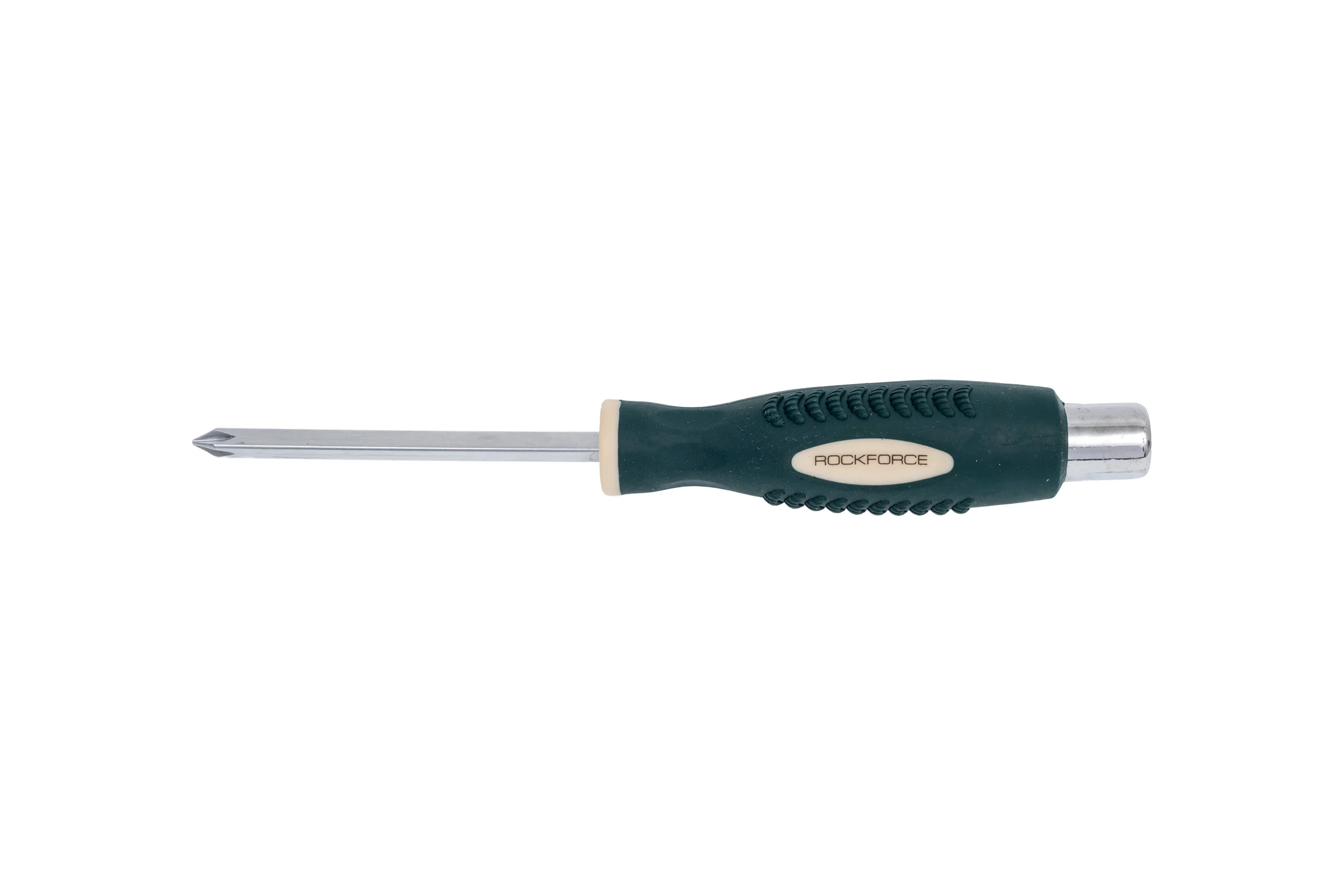 Крестовая силовая магнитная отвертка Rockforce Profi S2 PH1.0x80мм RF-70210080(28250)