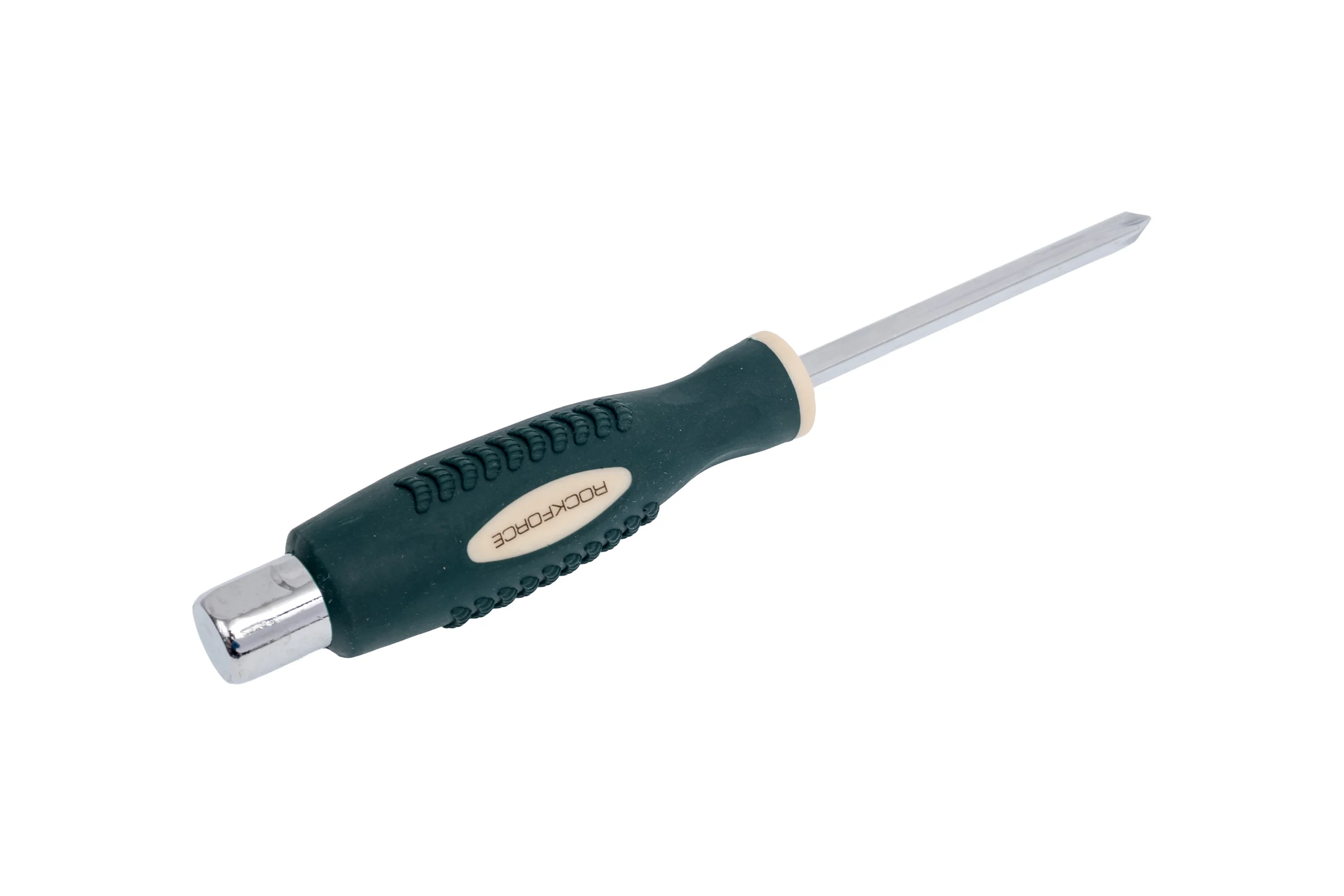 Крестовая силовая магнитная отвертка Rockforce Profi S2 PH1.0x80мм RF-70210080(28250)