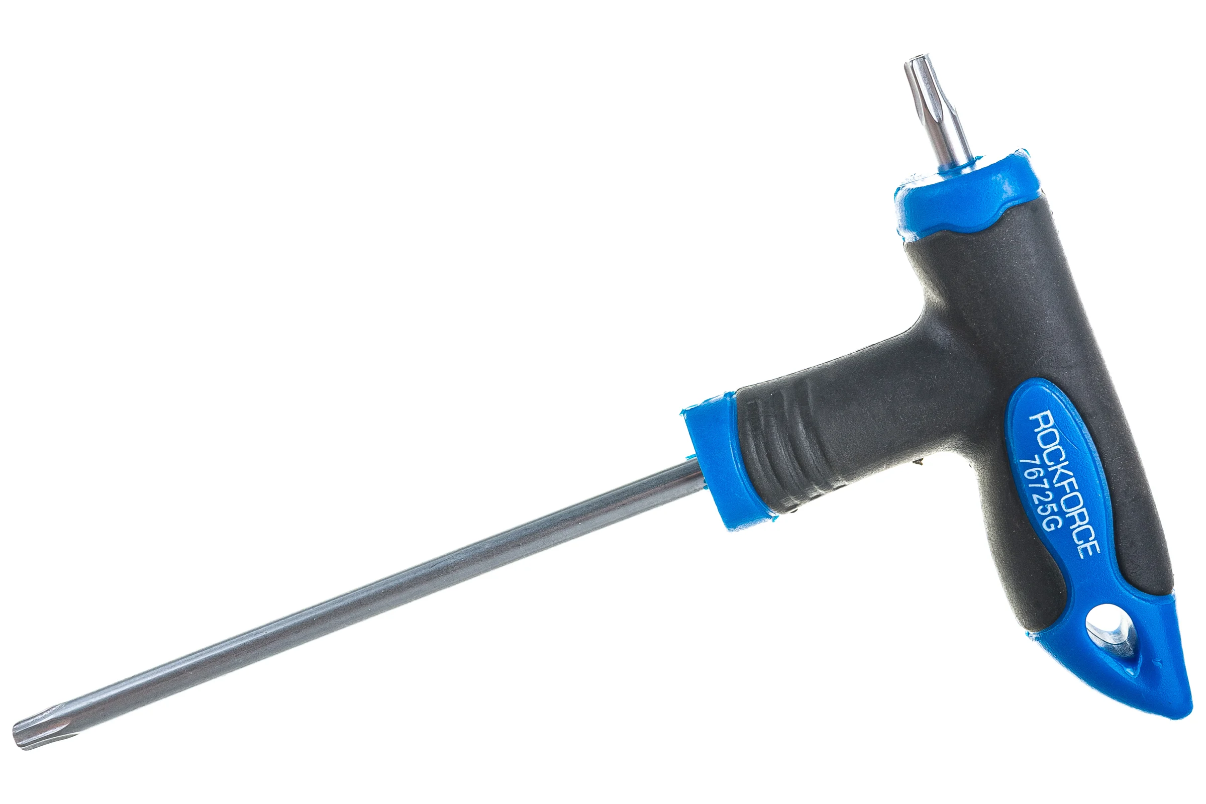 Ключ Rockforce TORX Т-образный с прорезиненной рукояткой T25x100мм RF-76725G(25702)