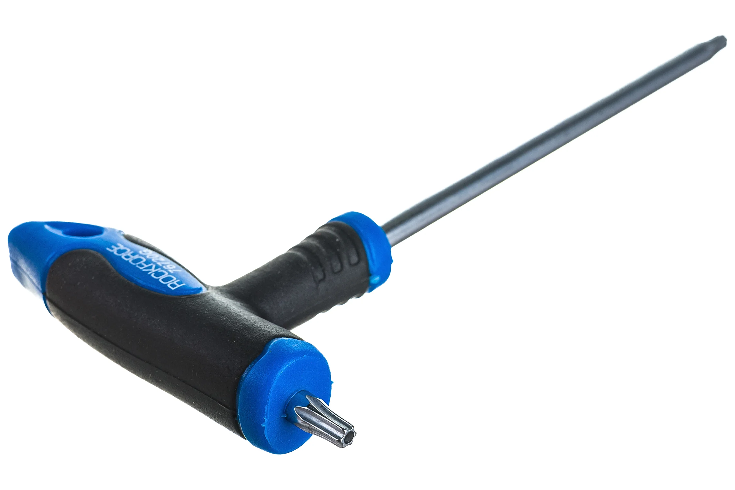 Ключ Rockforce TORX Т-образный с прорезиненной рукояткой T20x100мм RF-76720G(25701)