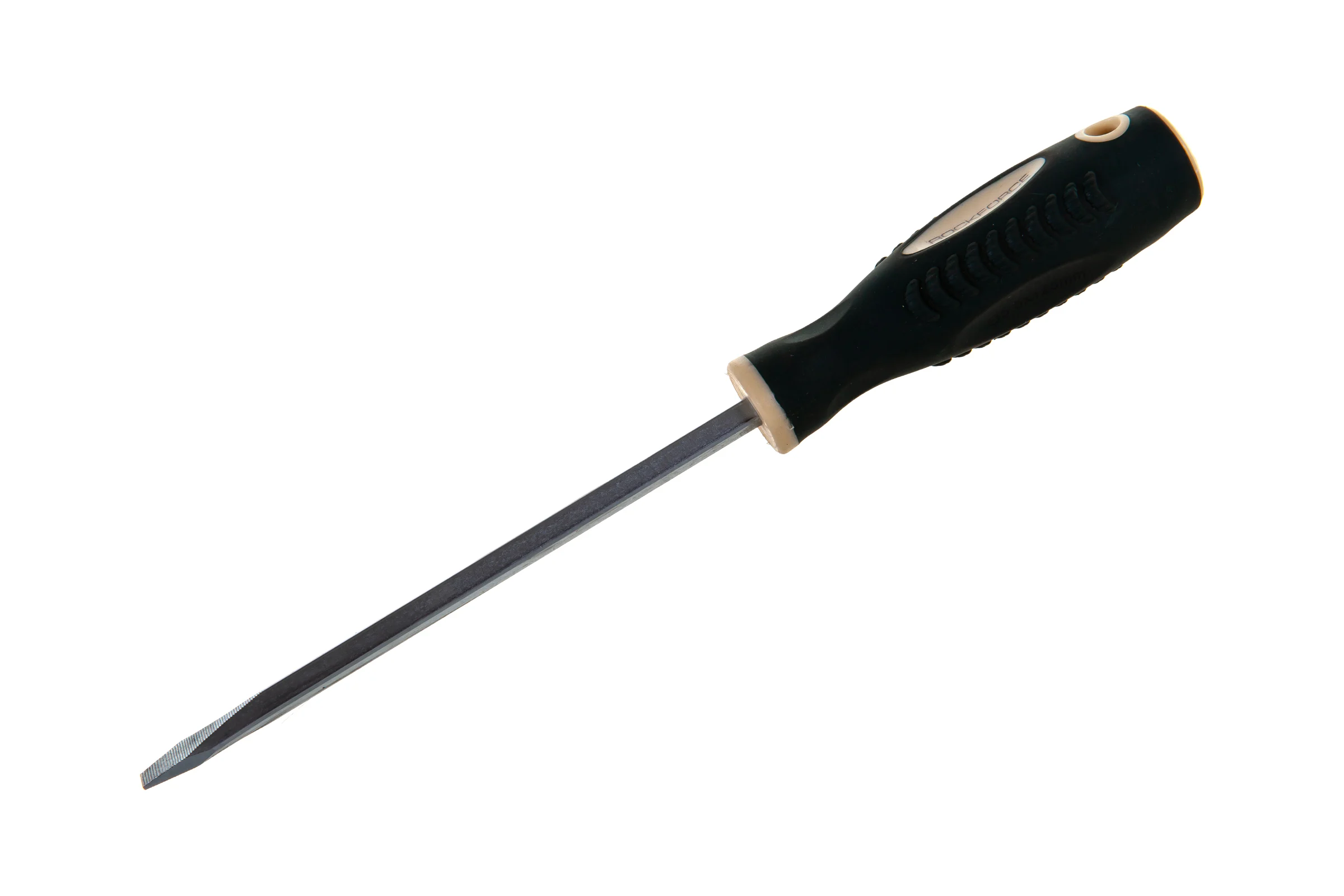 Шлицевая магнитная отвертка Rockforce Profi S2 SL5.5х125мм RF-70155125(28248)