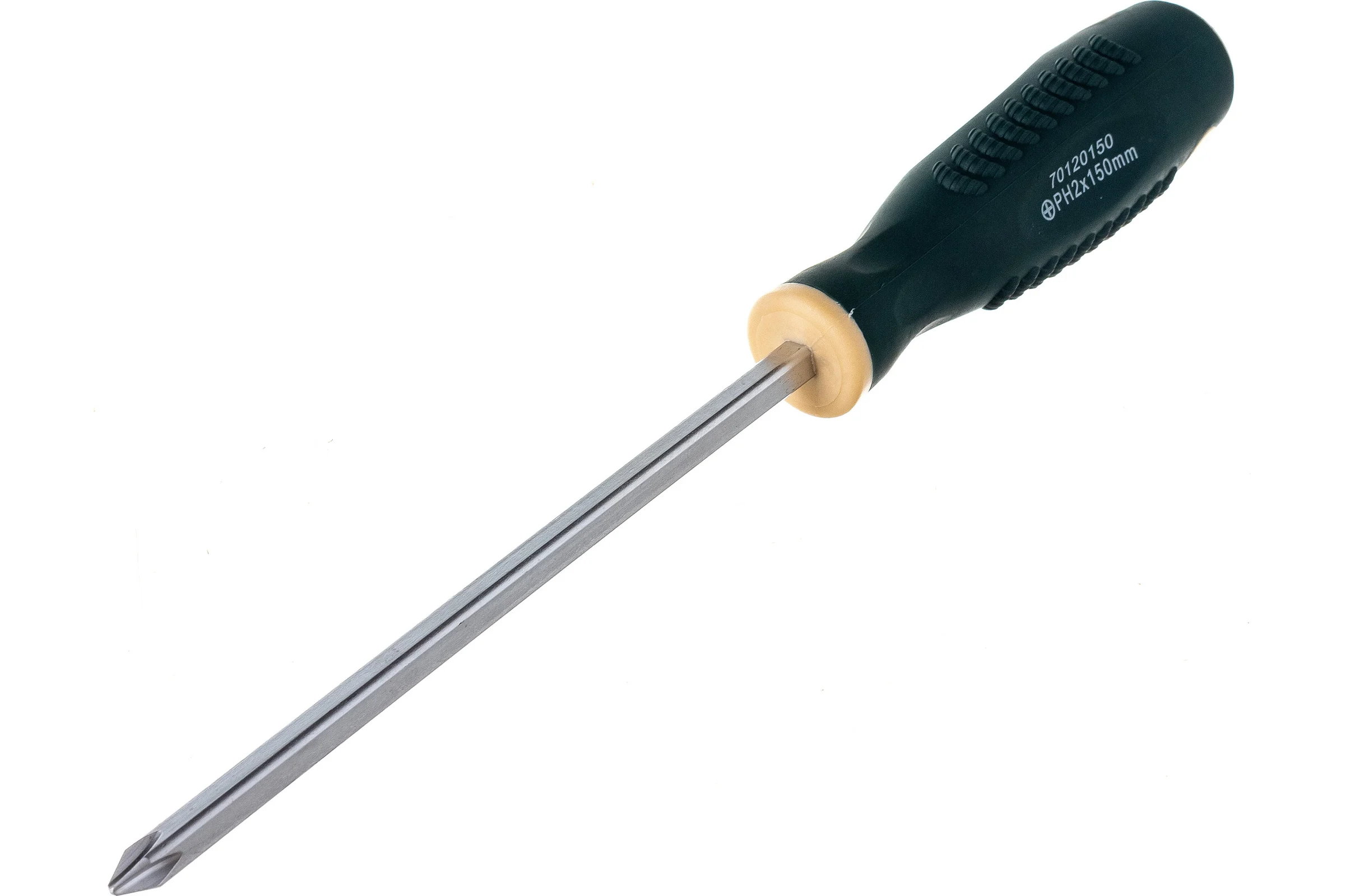Крестовая магнитная отвертка Rockforce Profi S2 PH2.0x150мм RF-70120150(26228)
