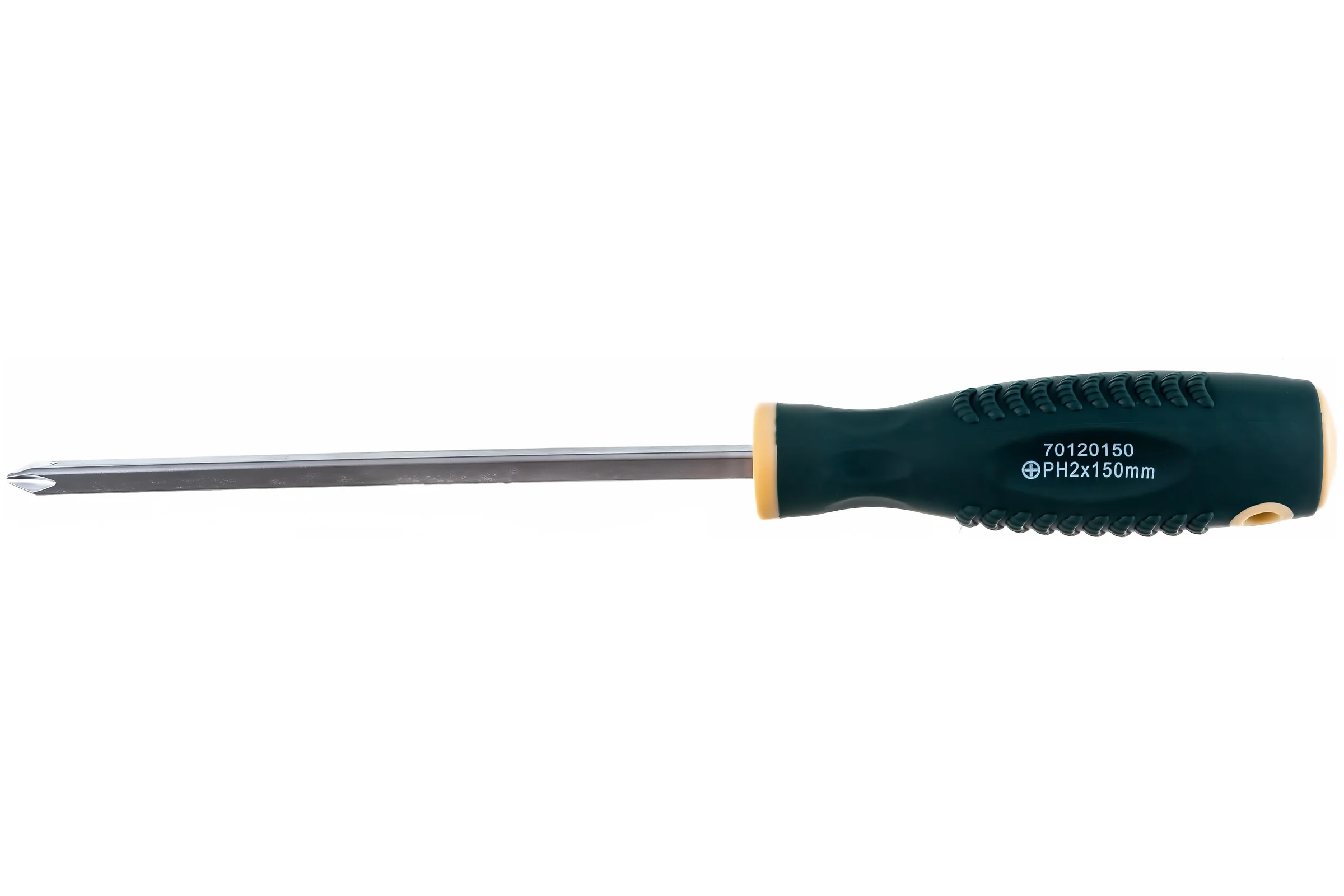 Крестовая магнитная отвертка Rockforce Profi S2 PH2.0x150мм RF-70120150(26228)