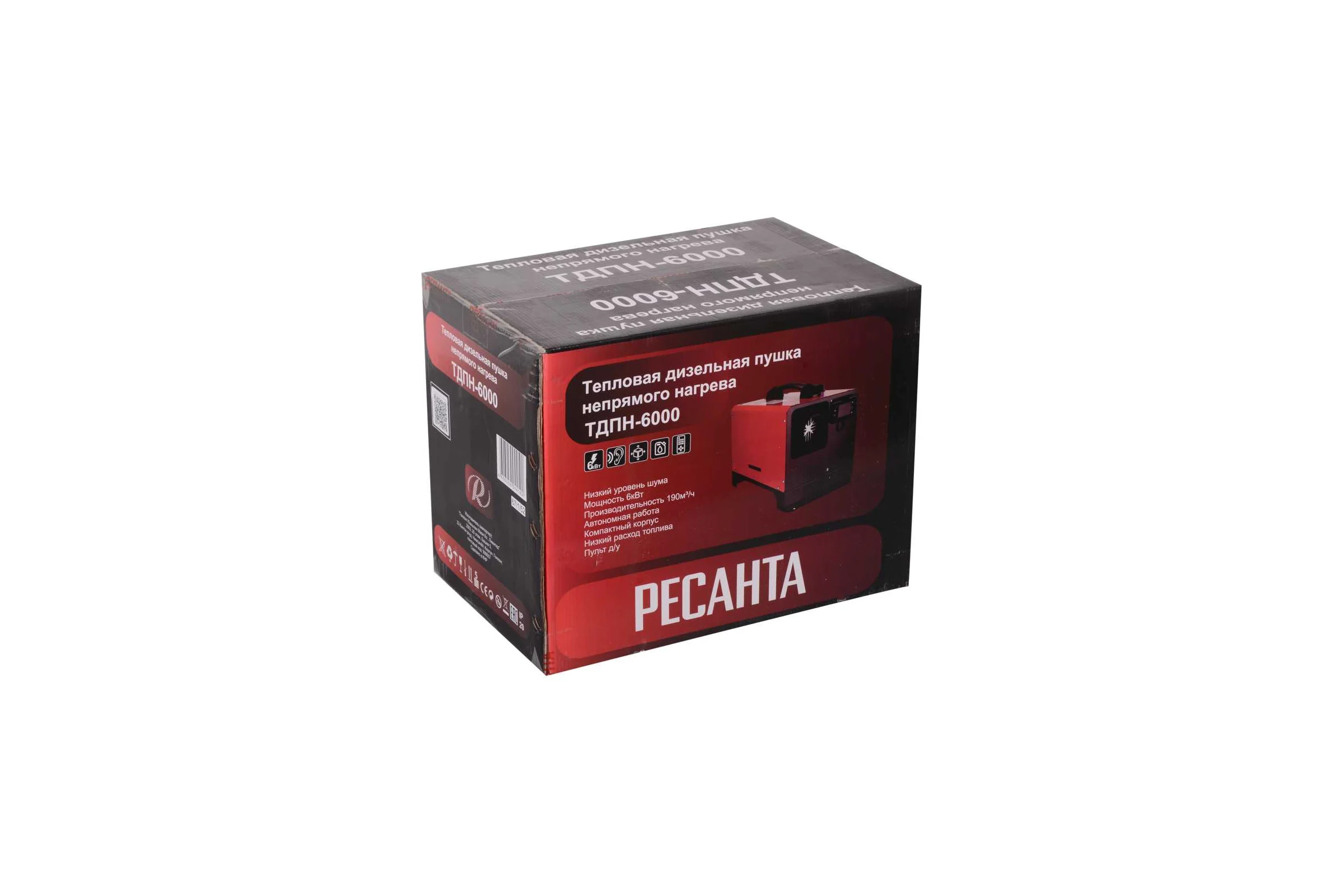 Тепловая дизельная пушка непрямого нагрева Ресанта ТДПН-6000 67/1/52