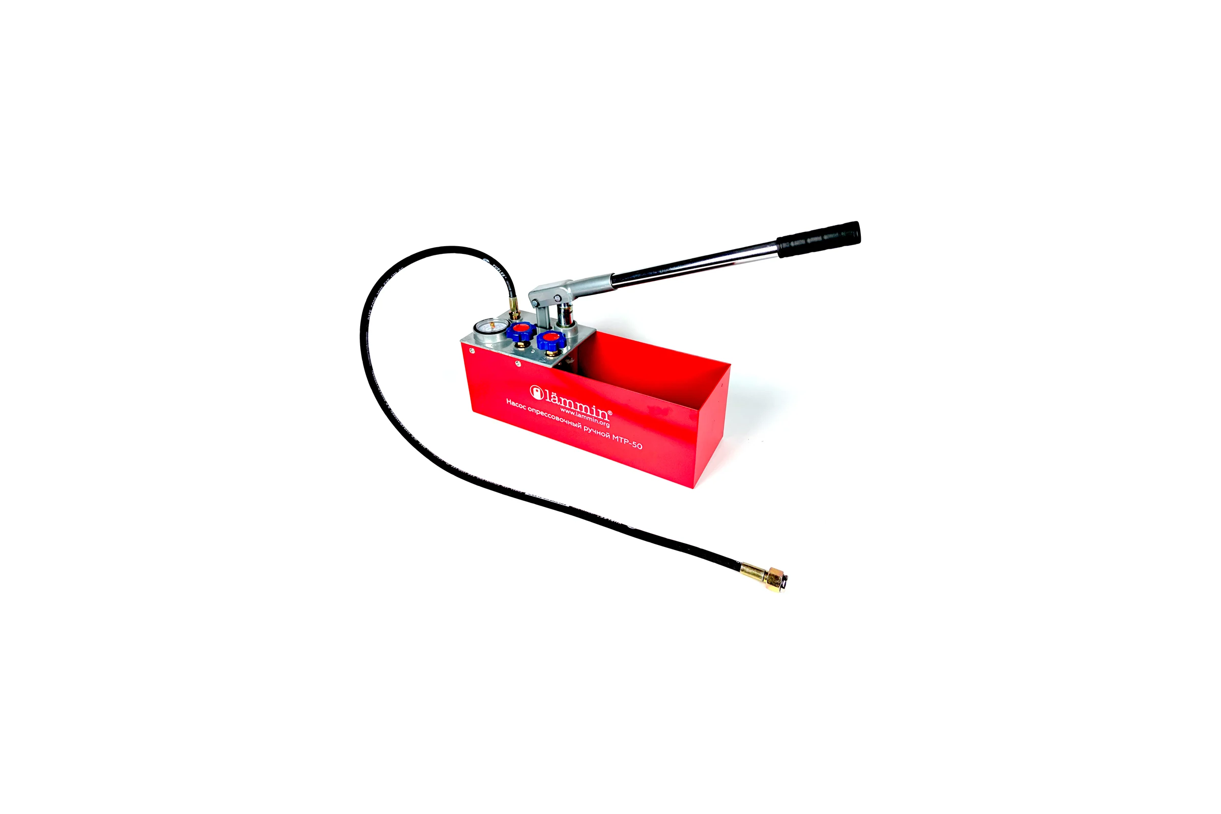 Ручной опрессовочный насос LAMMIN мтр-50 0-50 bar Lm31007101150