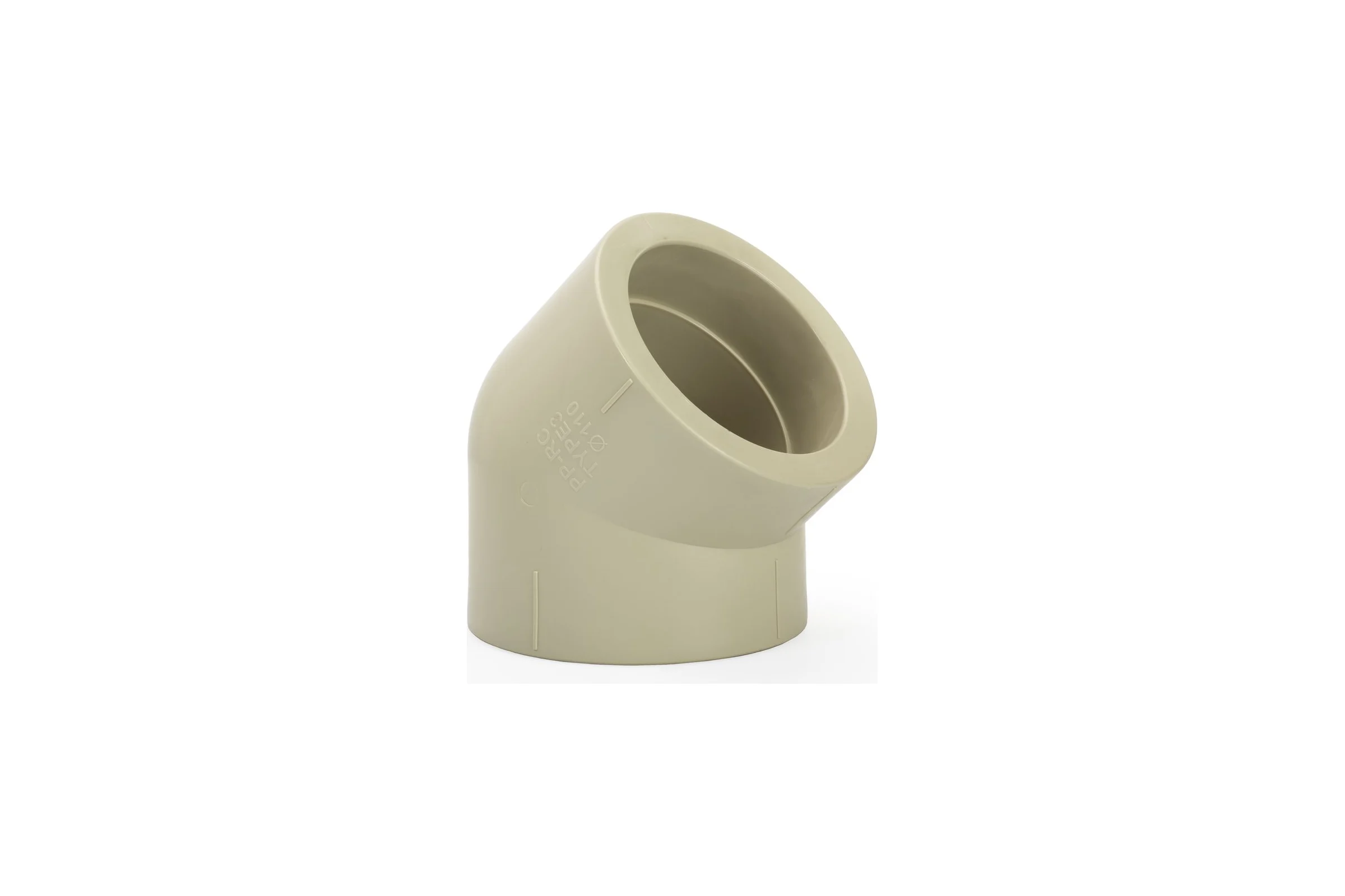 Угольник LAMMIN ppr 45 х110 4/1 серый Lm31034045110G