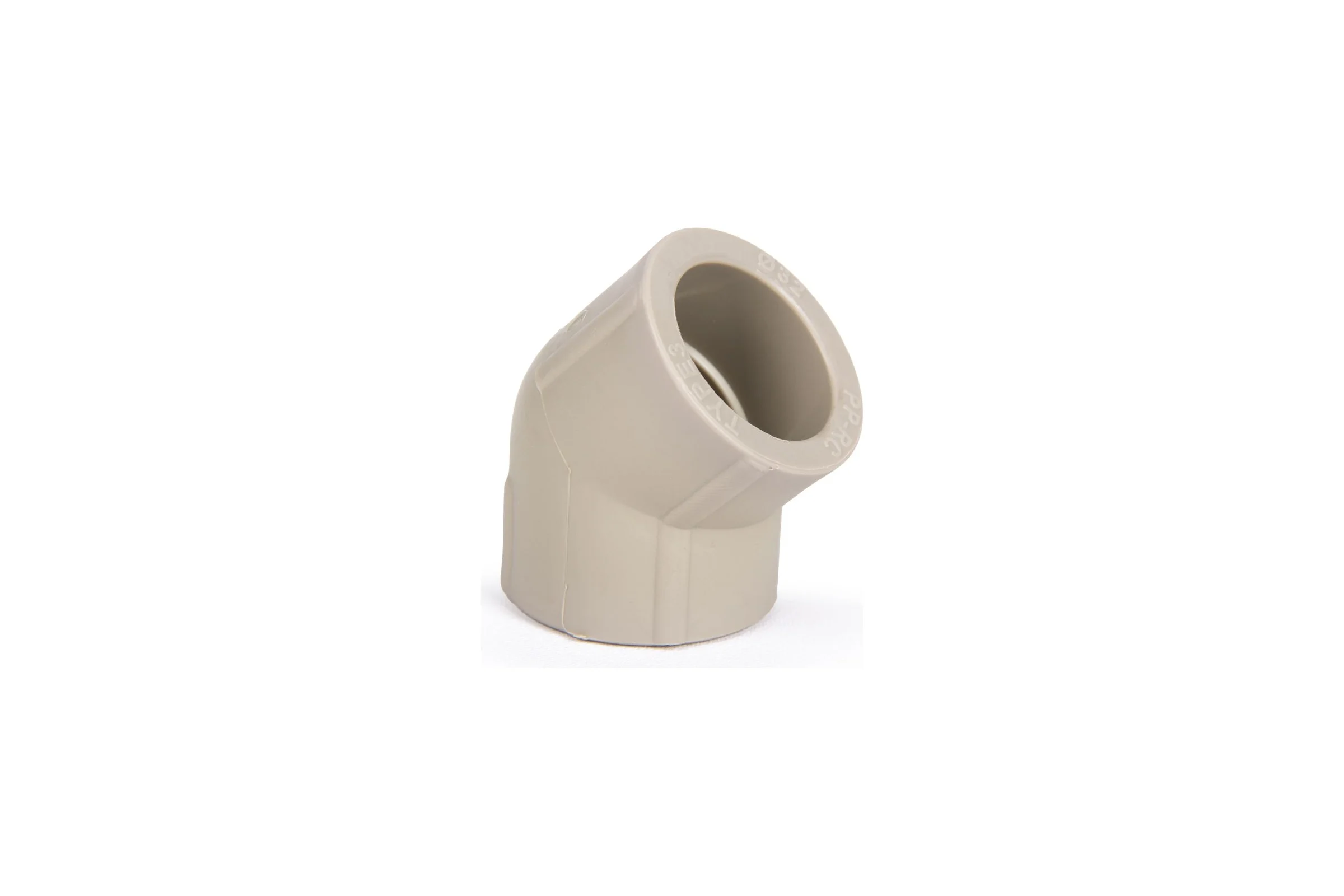 Угольник LAMMIN ppr 45 х 32 175/25 серый Lm31034045032G