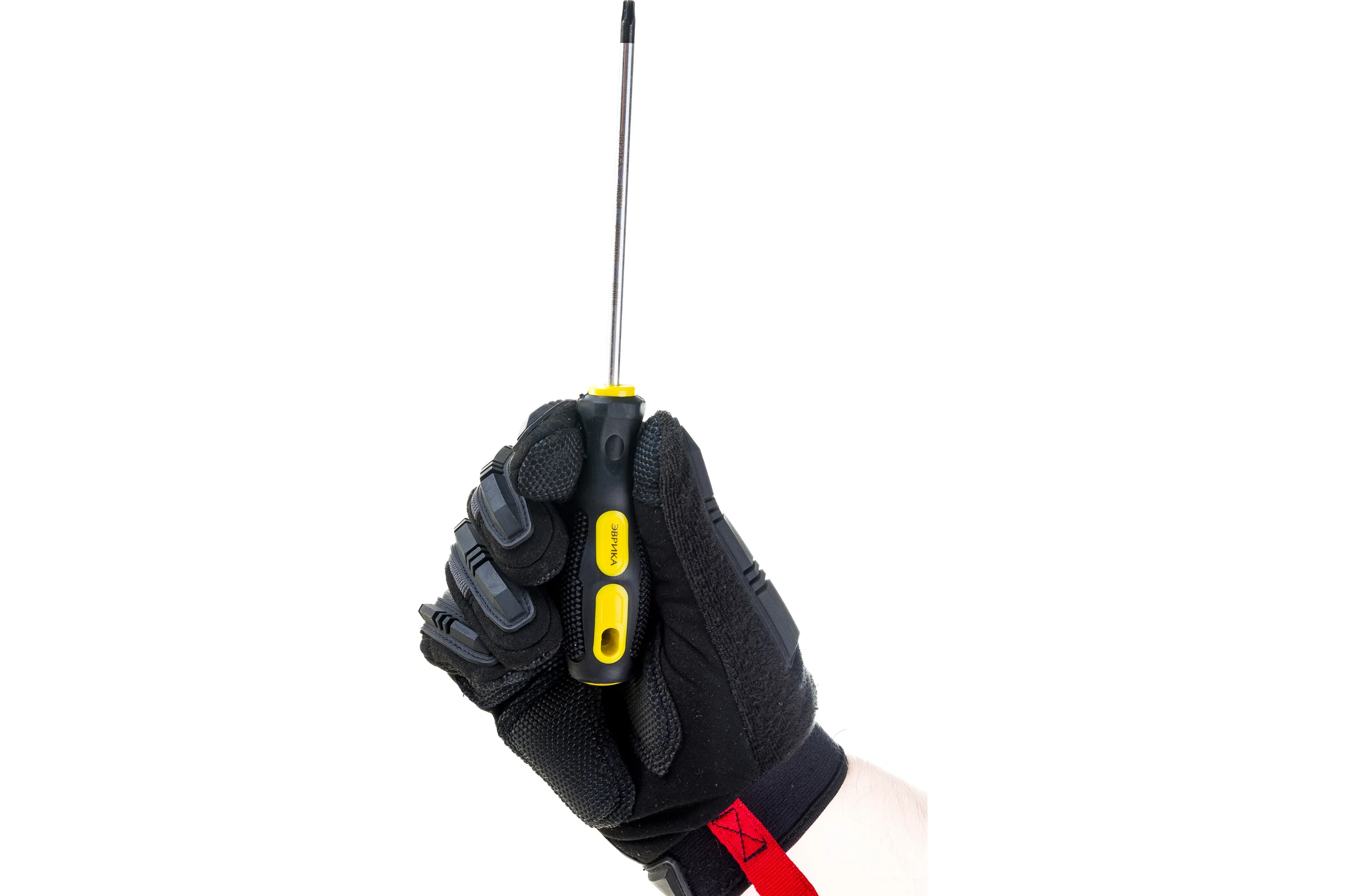Отвертка TORX Эврика T25х125мм 5мм магнитная с противоскользящей ручкой ER-7DT-04 988156