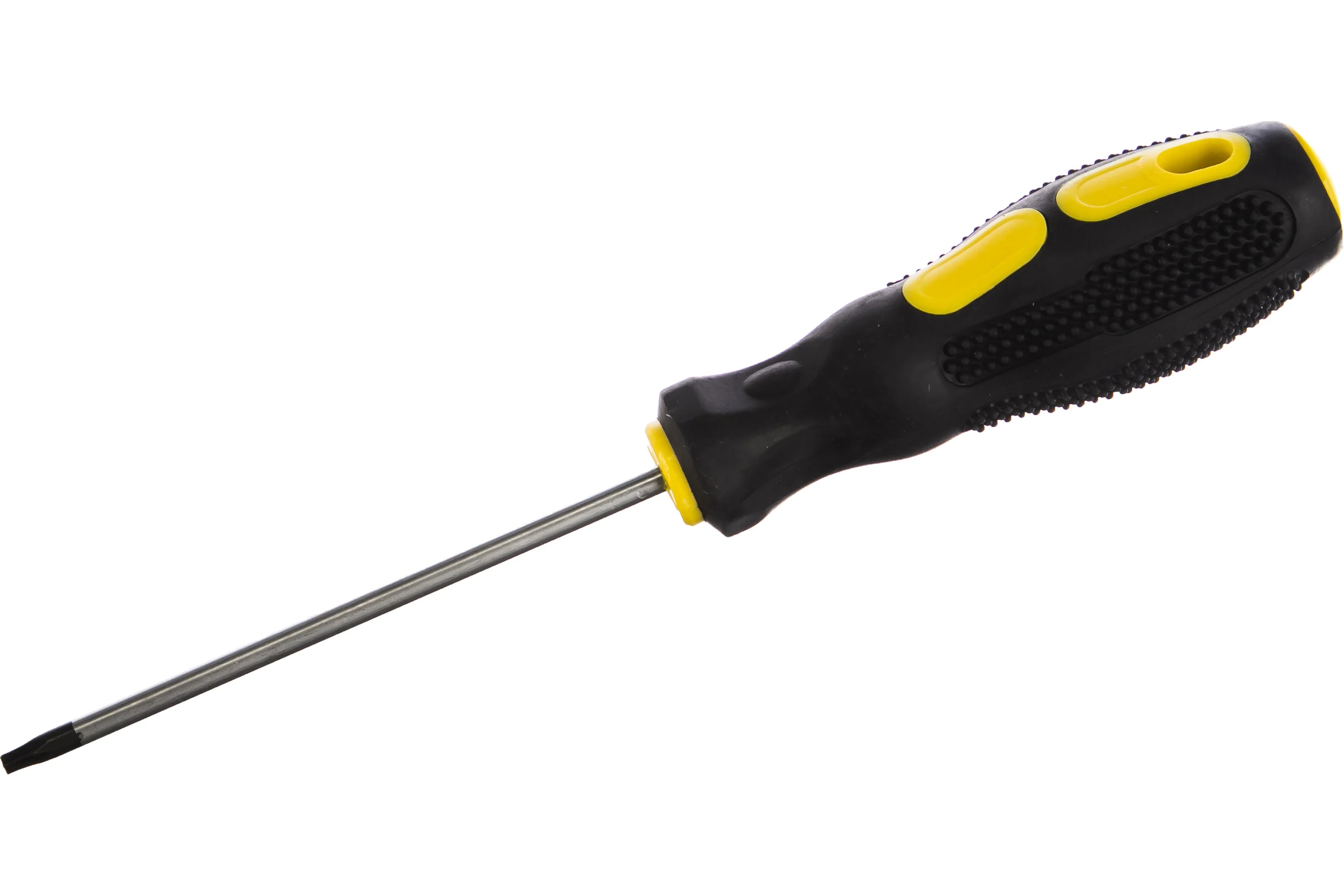 Отвертка TORX Эврика T15х100мм 4мм магнитная с противоскользящей ручкой ER-7DT-02 988154