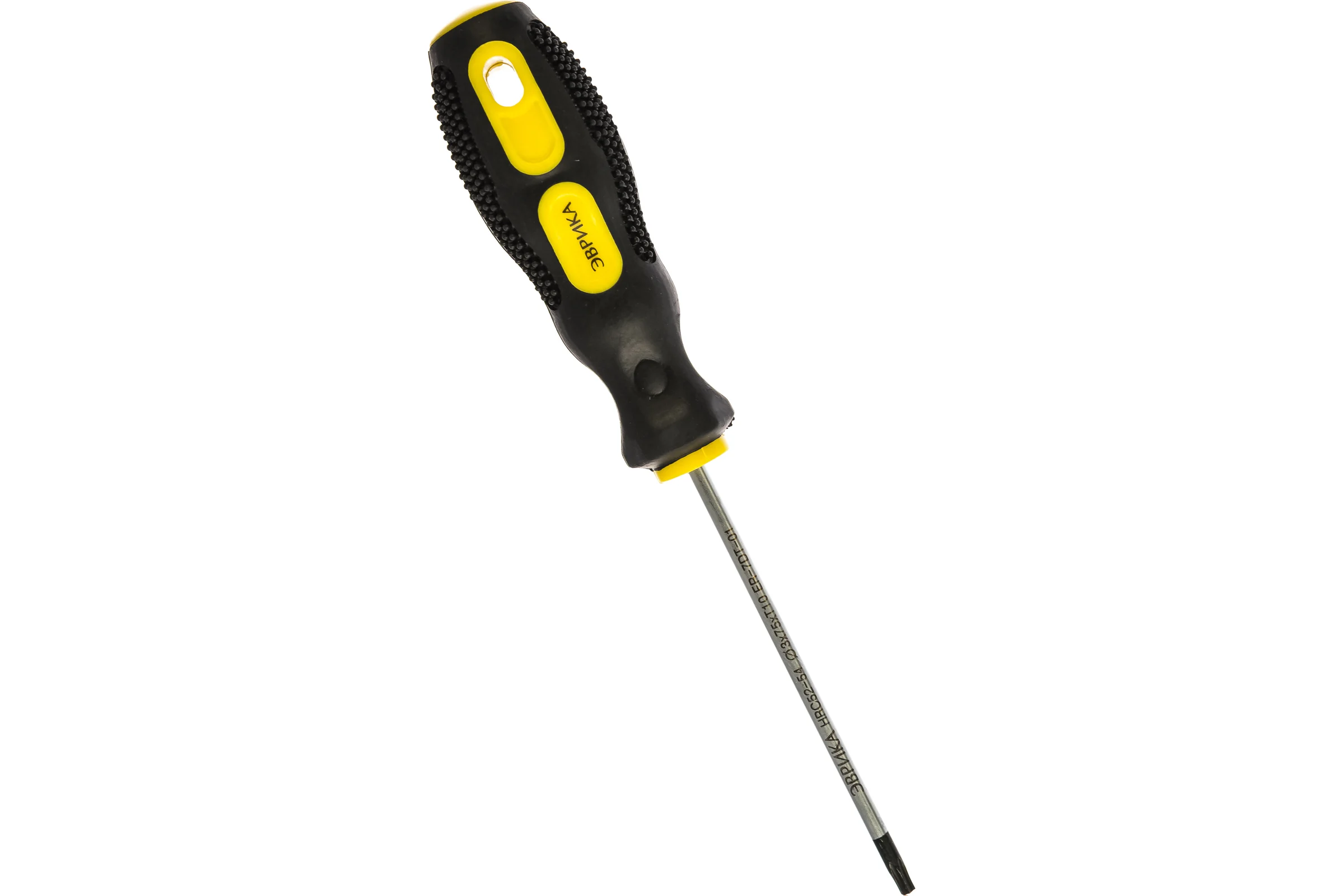 Отвертка TORX Эврика T10х75мм 3мм магнитная с противоскользящей ручкой ER-7DT-01 988153