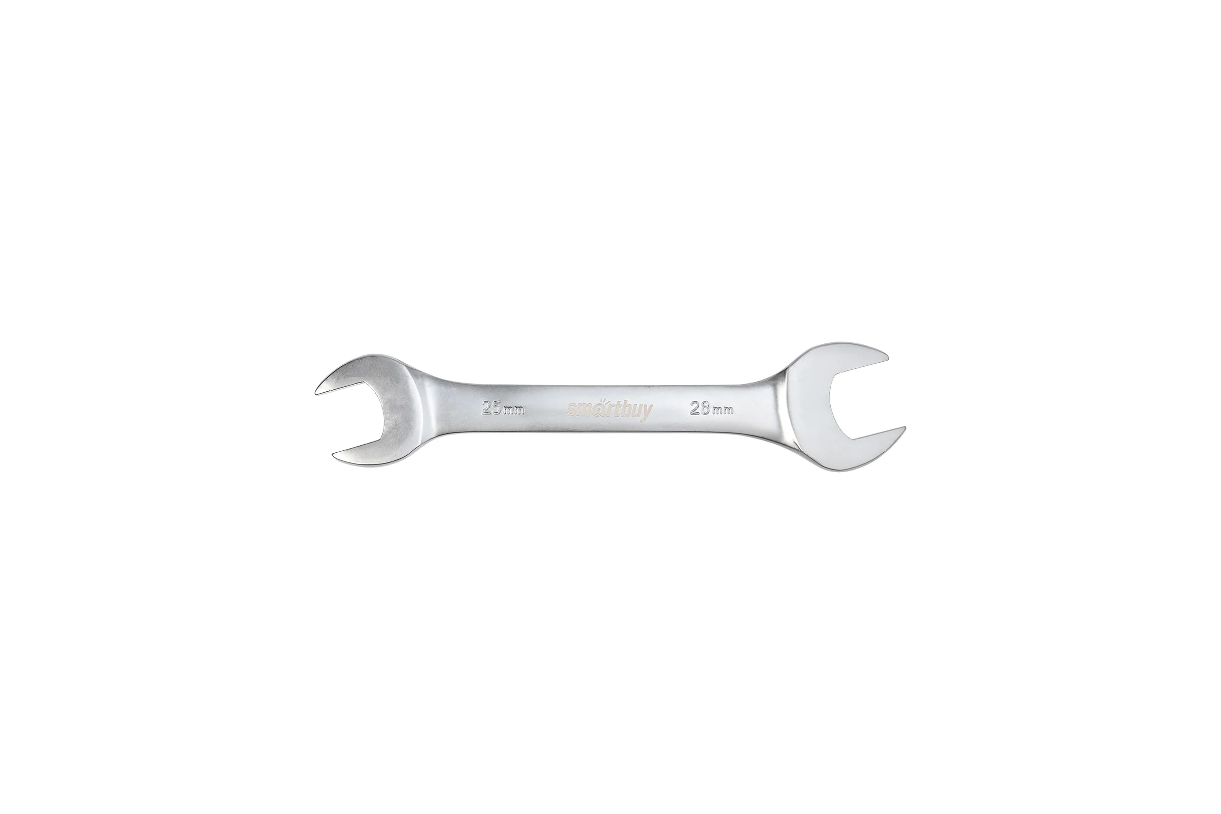 Рожковый ключ Smartbuy 25 мм, 28 мм, хромированный, 40x, tools SBT-UWS-25-28p1