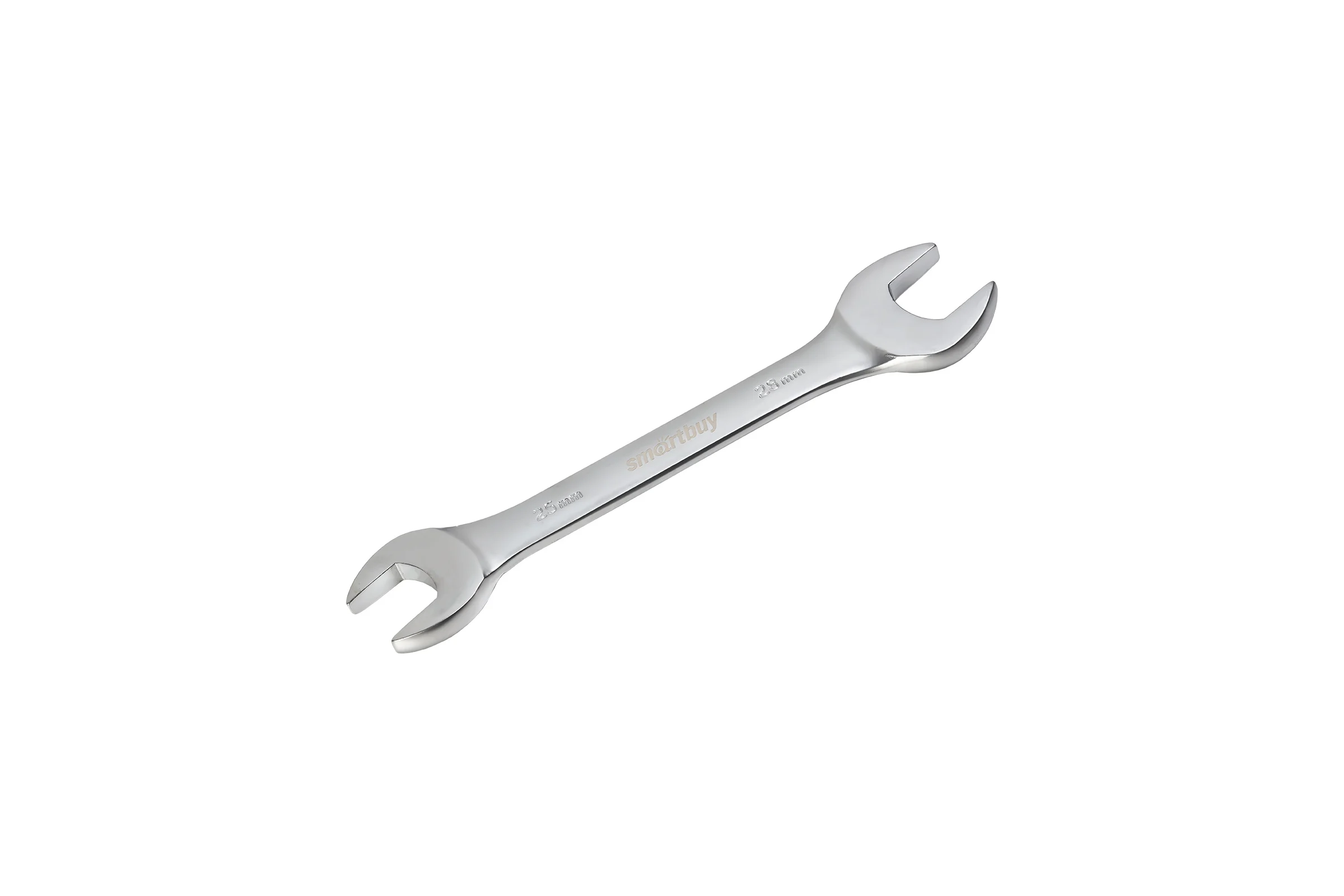 Рожковый ключ Smartbuy 25 мм, 28 мм, хромированный, 40x, tools SBT-UWS-25-28p1
