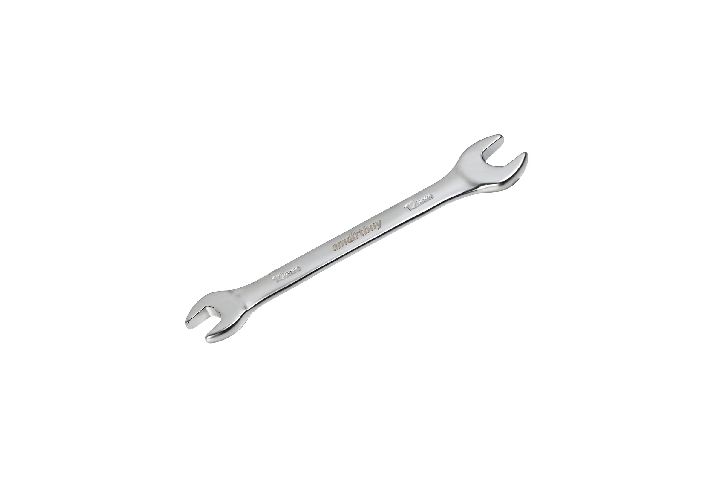 Рожковый ключ Smartbuy 10 мм, 12 мм, хромированный, 40x, tools SBT-UWS-10-12p1