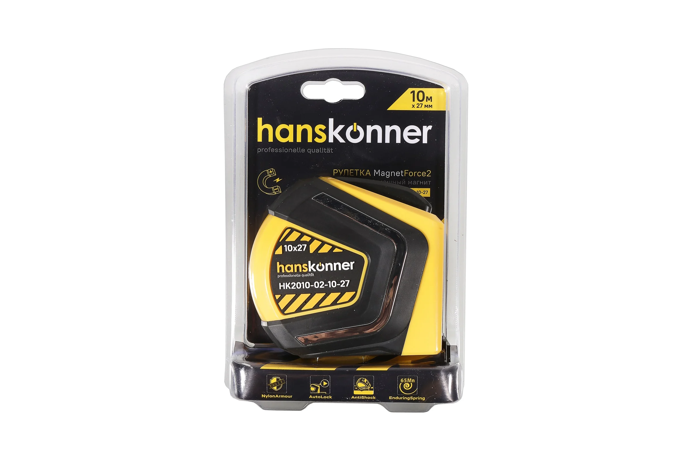 Рулетка Hanskonner 10x27 HK2010-02-10-27