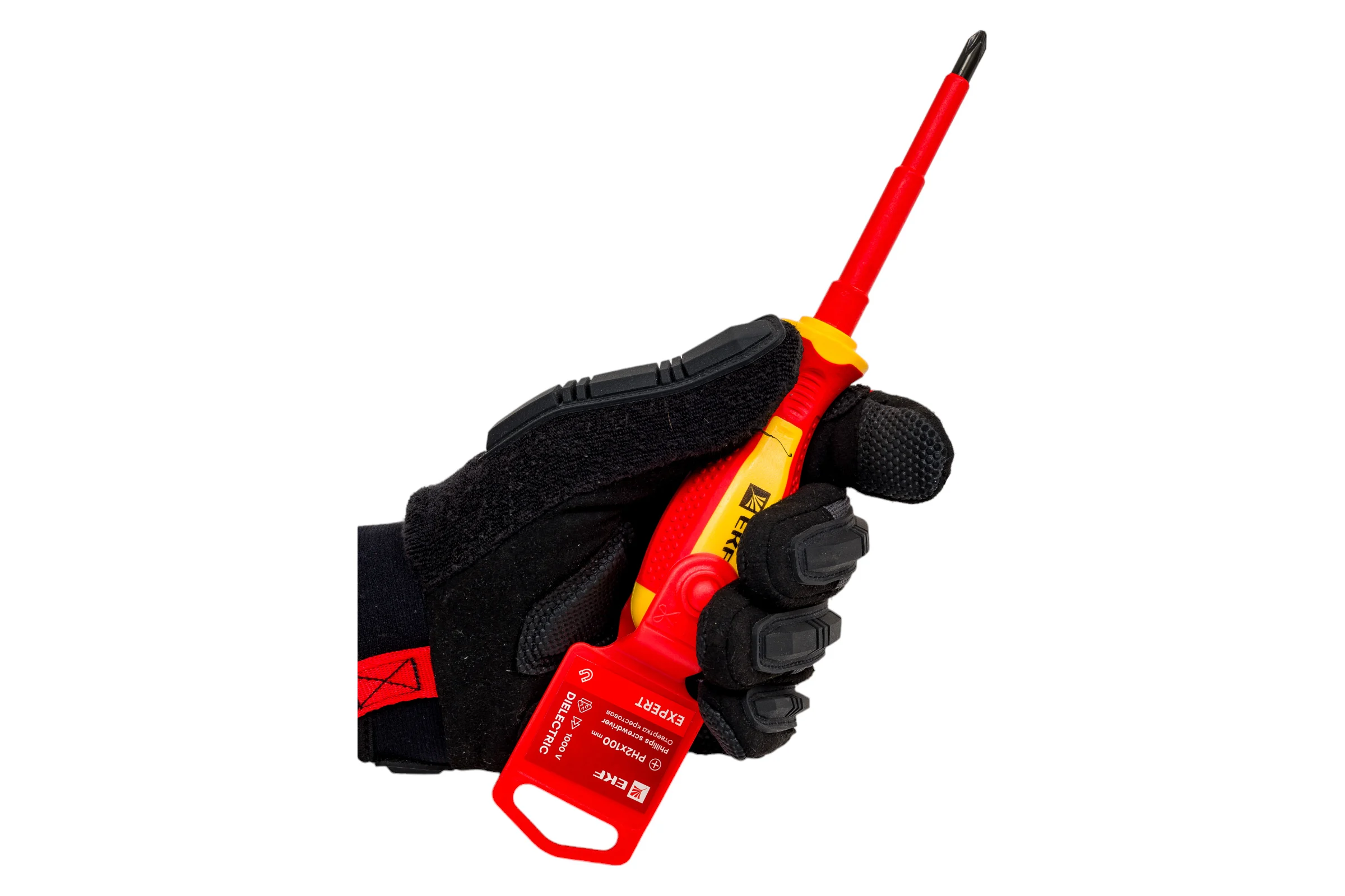 Отвертка EKF Expert PH2x100 мм 1000 В ph-2-100-exp-in