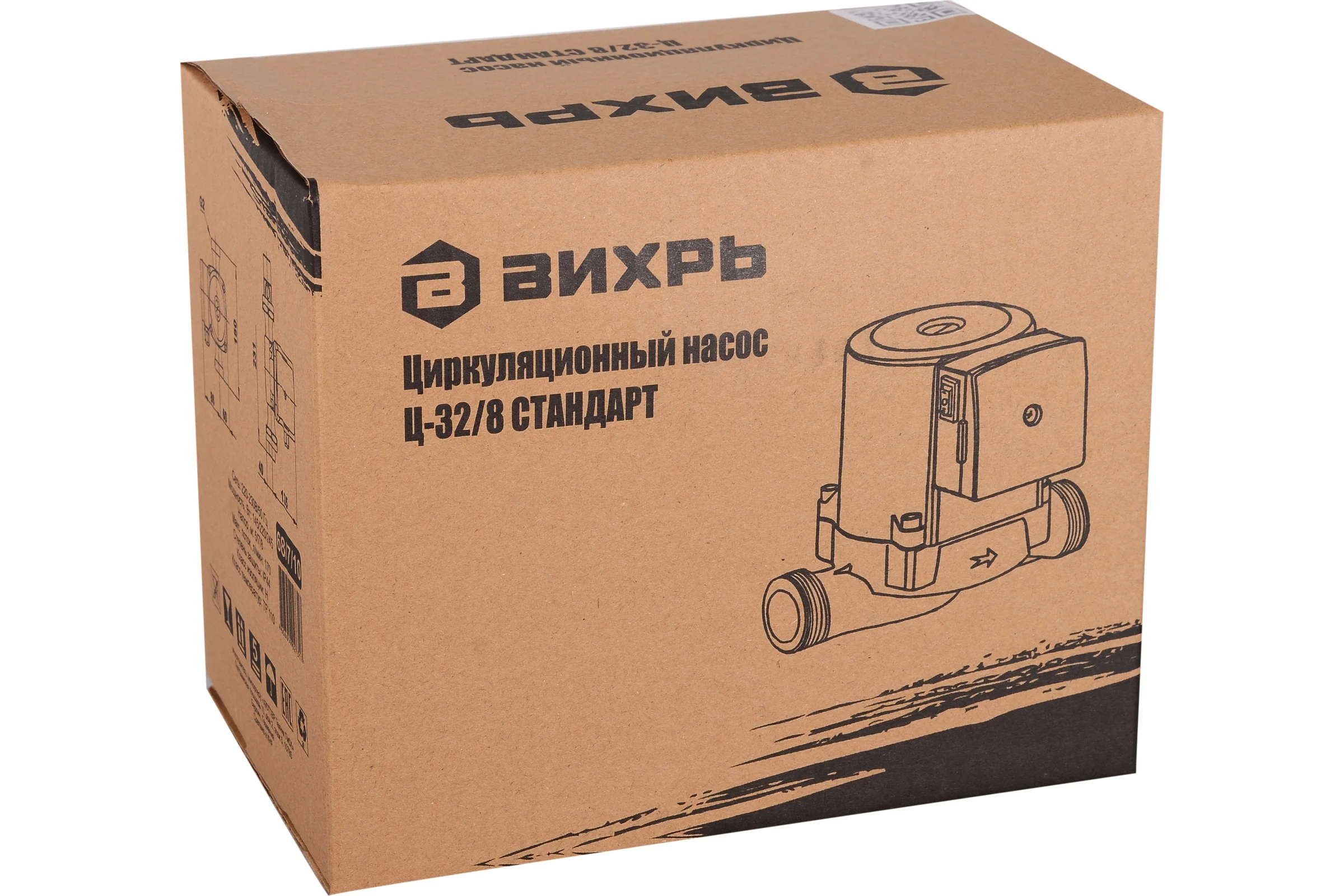 Циркуляционный насос Вихрь Ц-32/8 СТАНДАРТ 68/7/10
