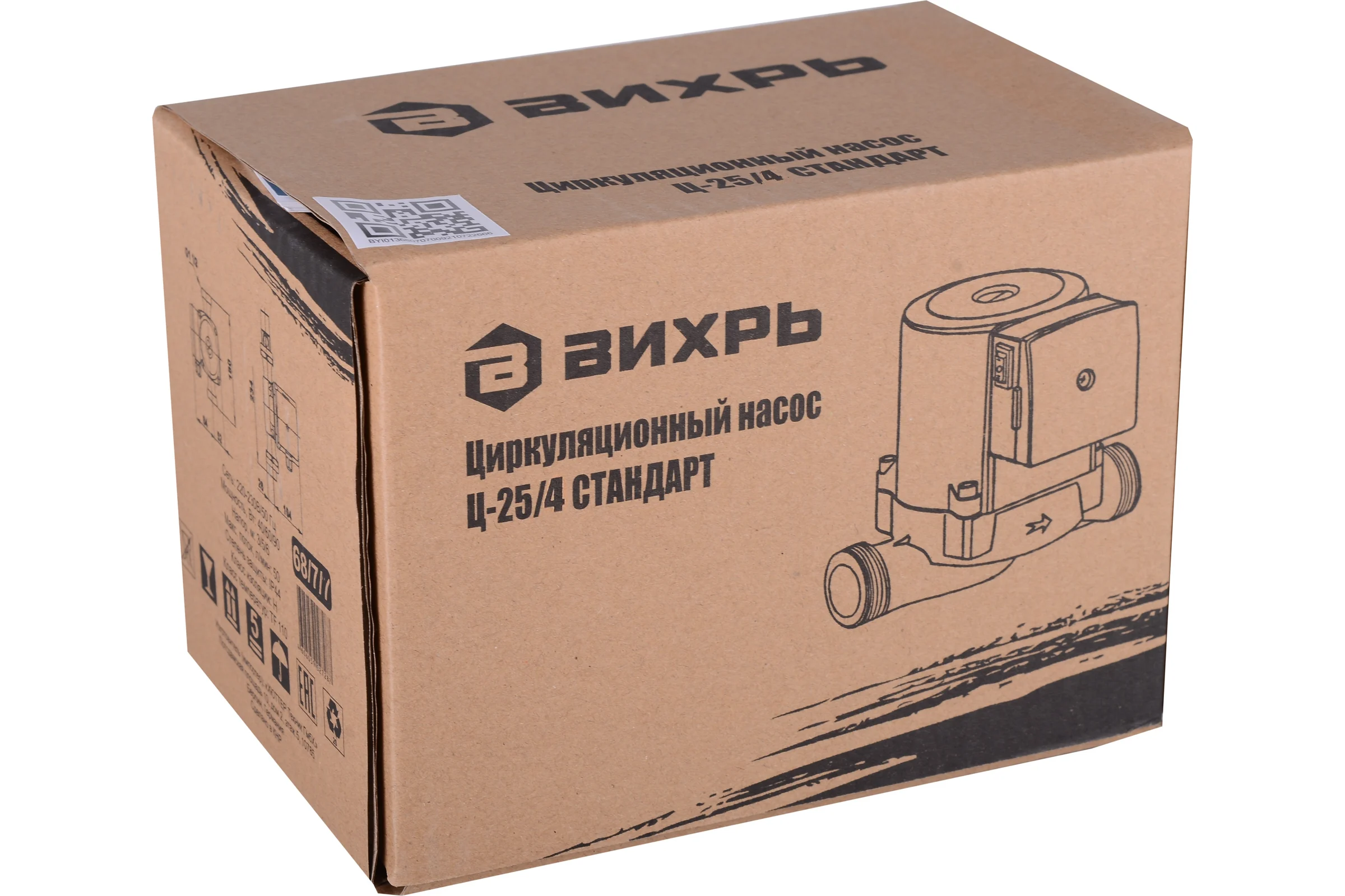 Циркуляционный насос Вихрь Ц-25/4 СТАНДАРТ 68/7/6