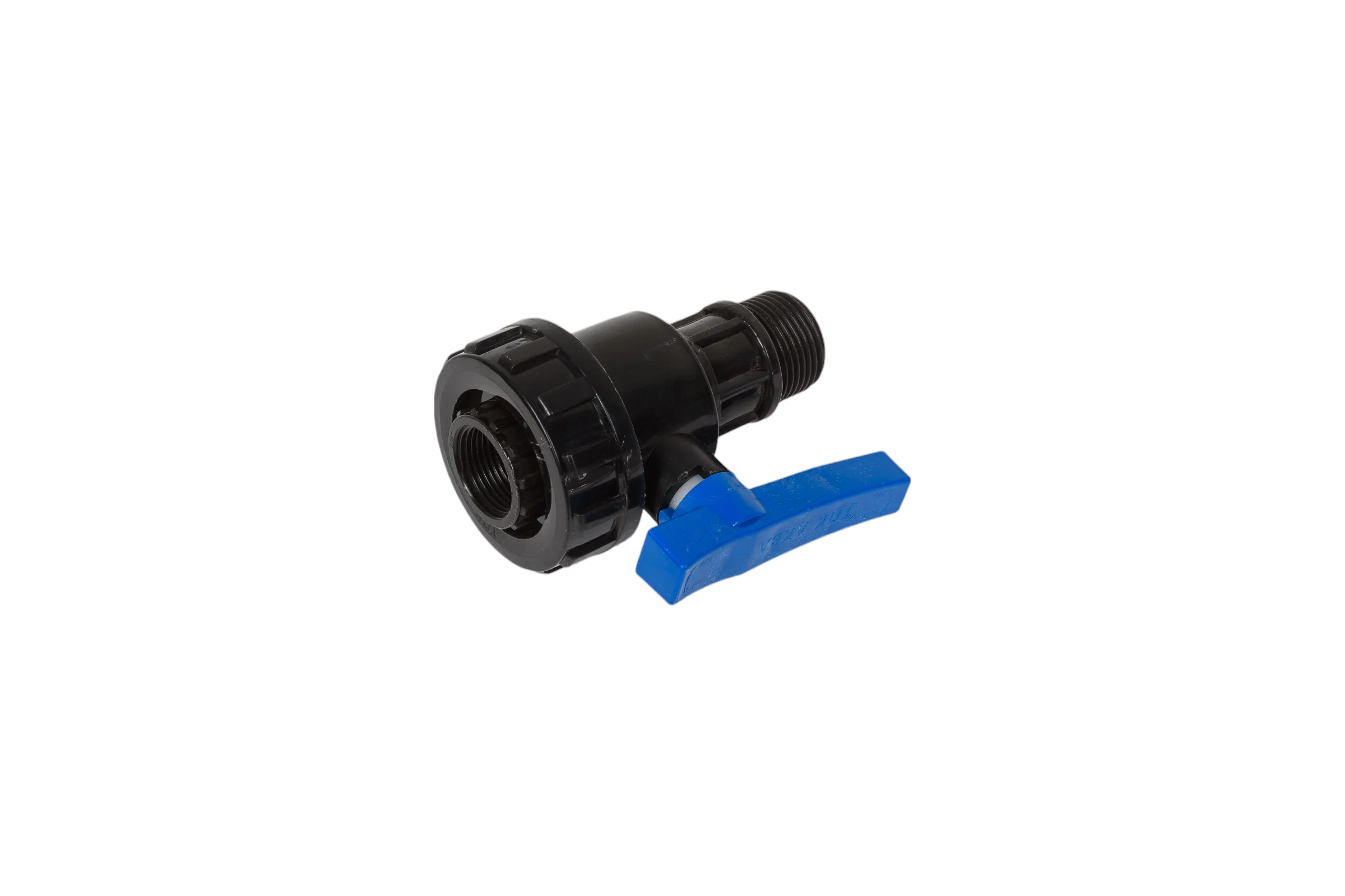 Шаровой компрессионный кран Политэк вр/нр 1x3/4 тпк-аква 552220134