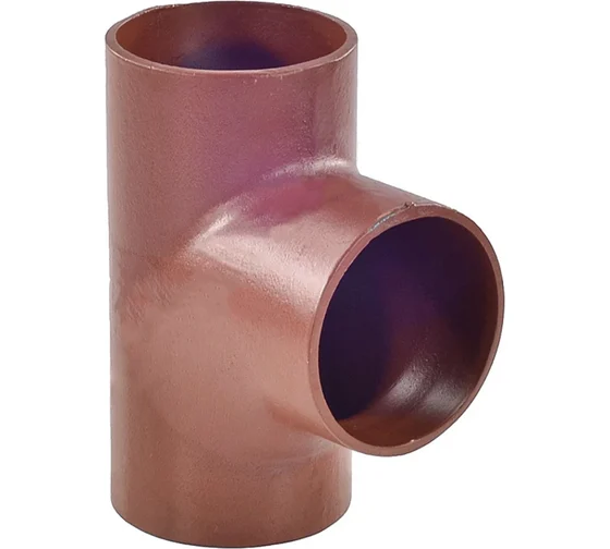 Чугунный тройник DN.ru sml-system ду125x125, 90 градусов, безраструбный D060-01053