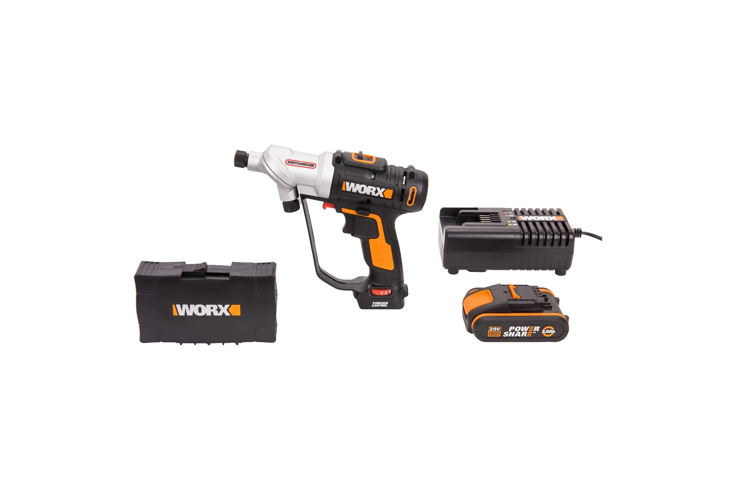 Аккумуляторная дрель-шуруповерт WORX Switchdriver WX176.2