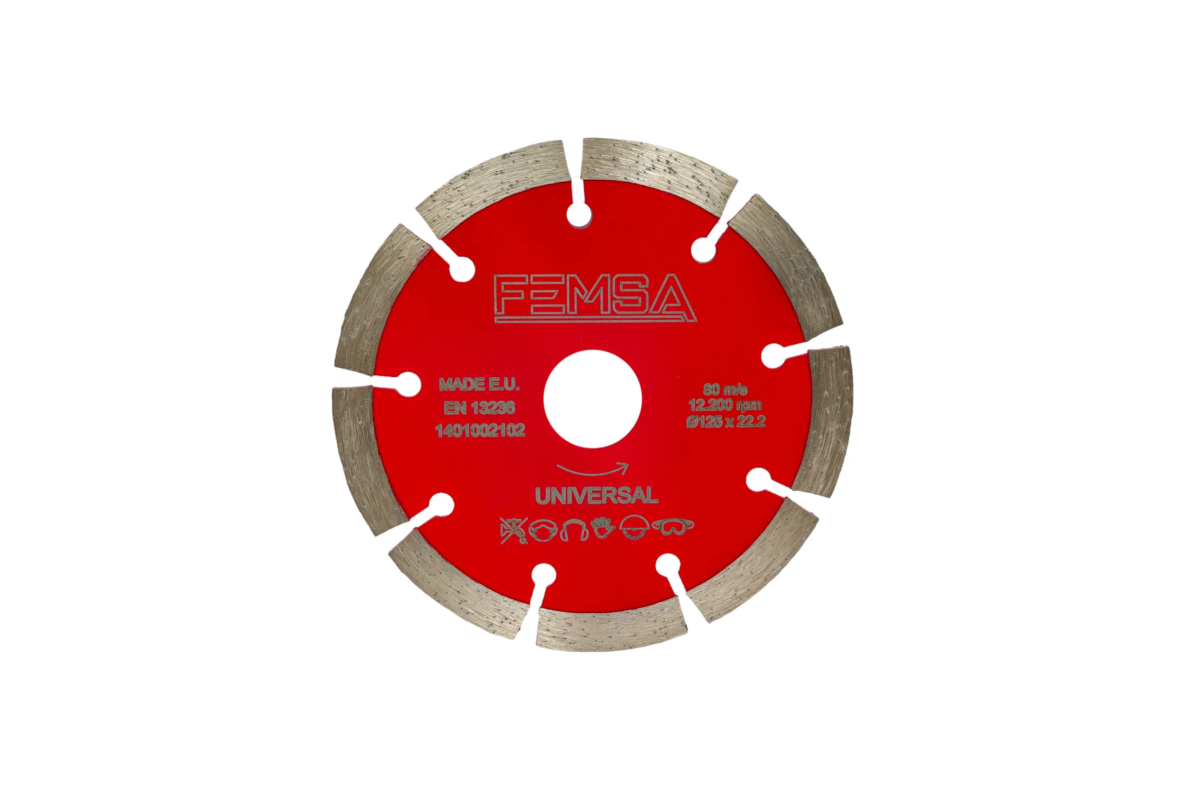 Диск алмазный универсальный ST10 125x1.8x22.23 мм FEMSA 1401002102