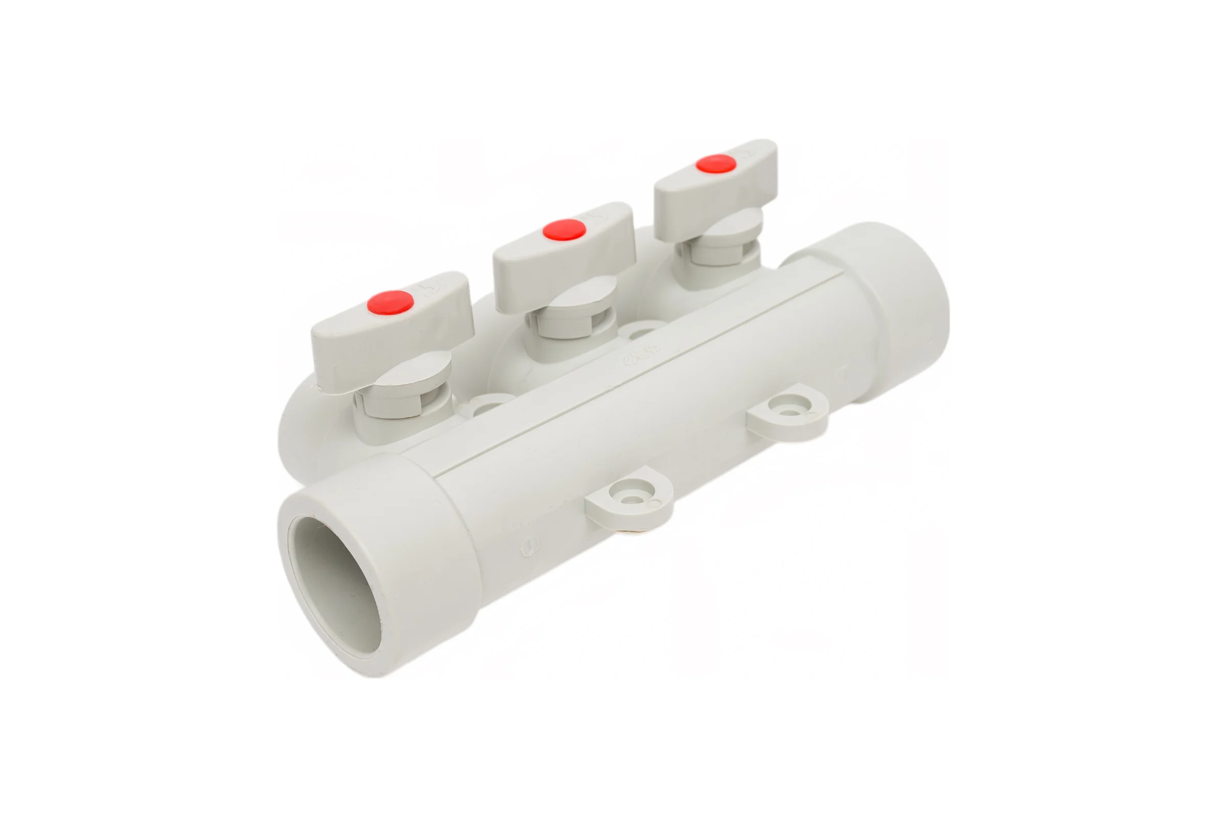 Коллектор с шаровыми кранами LAMMIN ppr 32x3 25/1 серый Lm31081003032G