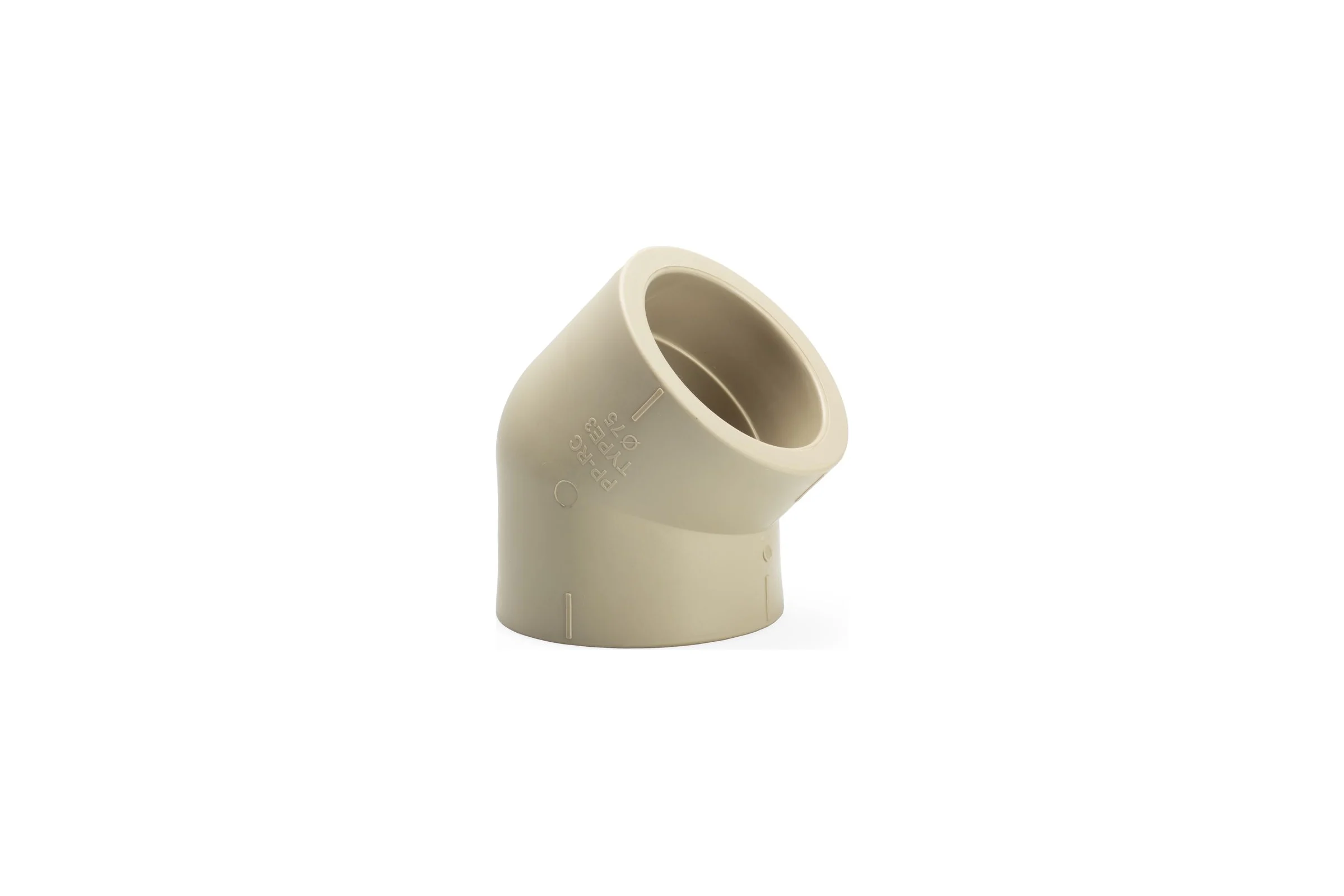 Угольник LAMMIN ppr 45х75 16/4 серый Lm31034045075G