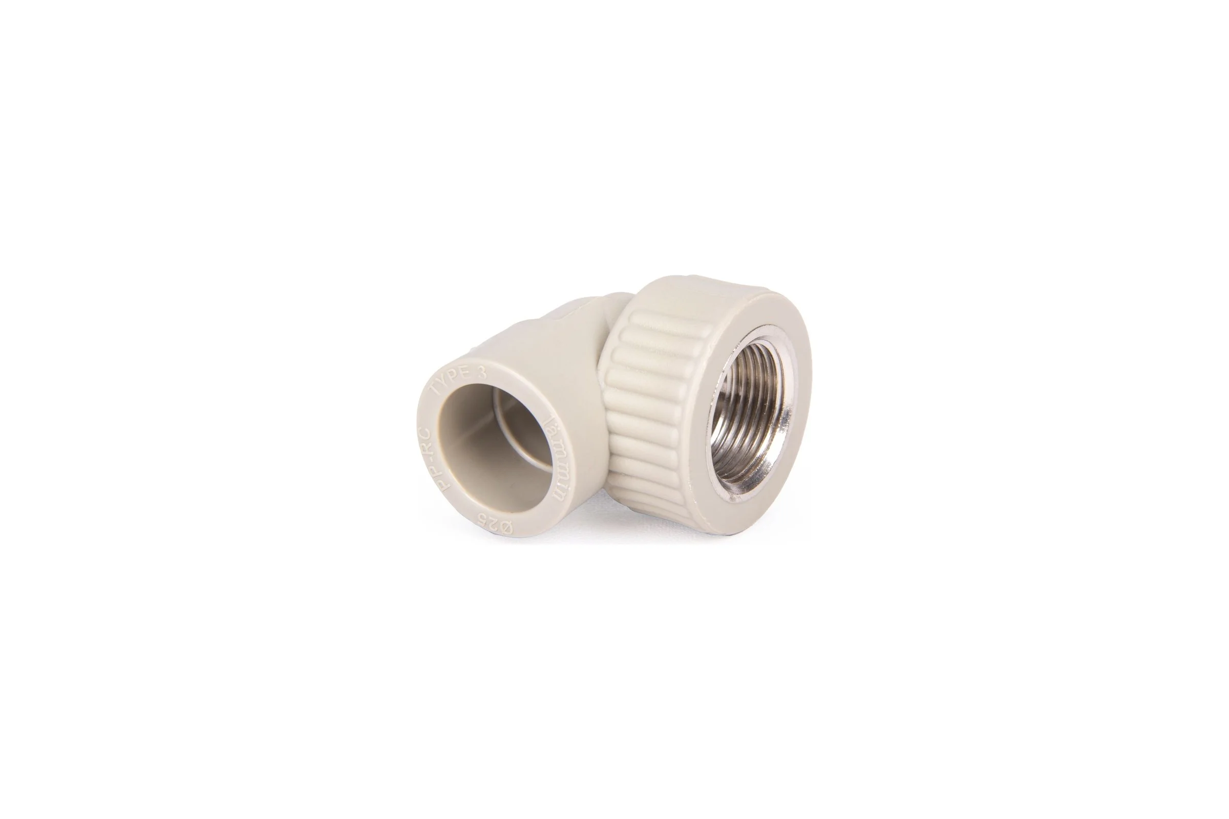 Комбинированный угольник LAMMIN ppr вр 25x3/4" 84/21 серый Lm31052025020G