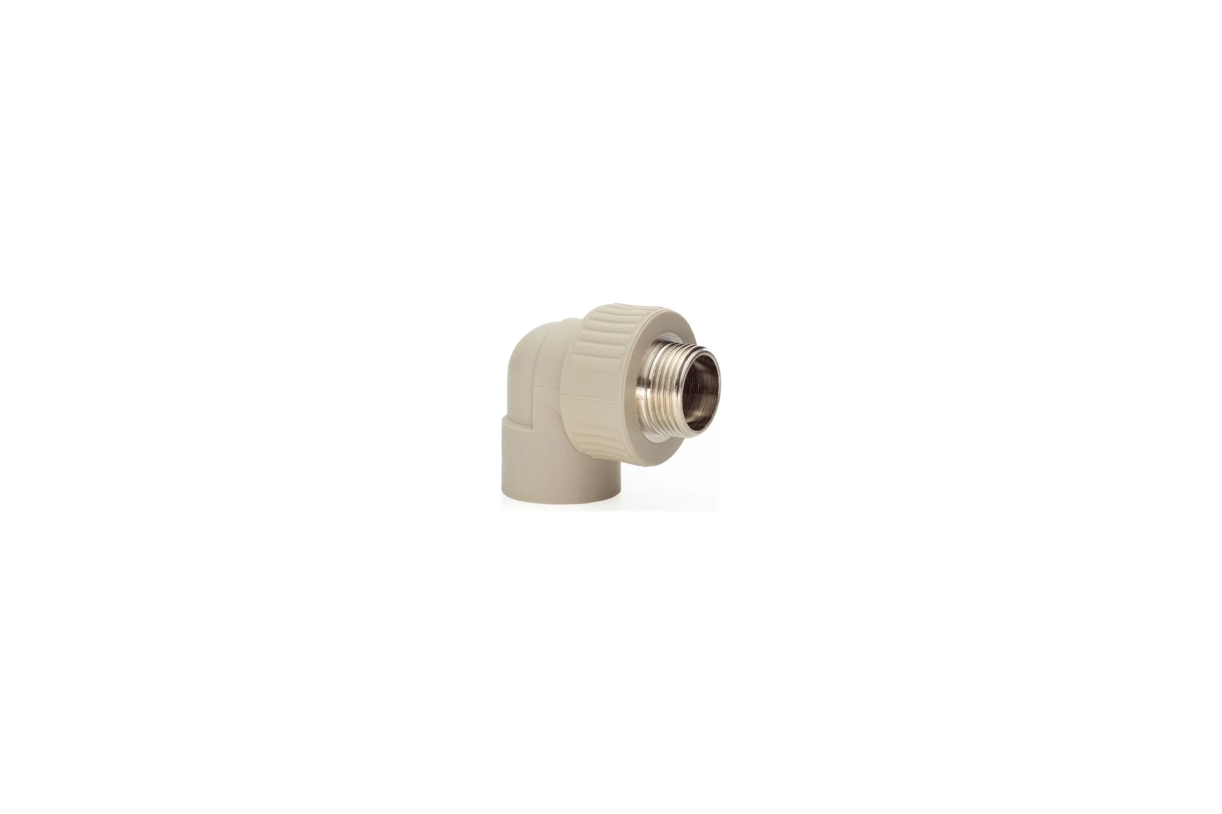 Комбинированный угольник LAMMIN ppr нр 25x3/4" 75/15 серый Lm31051025020G