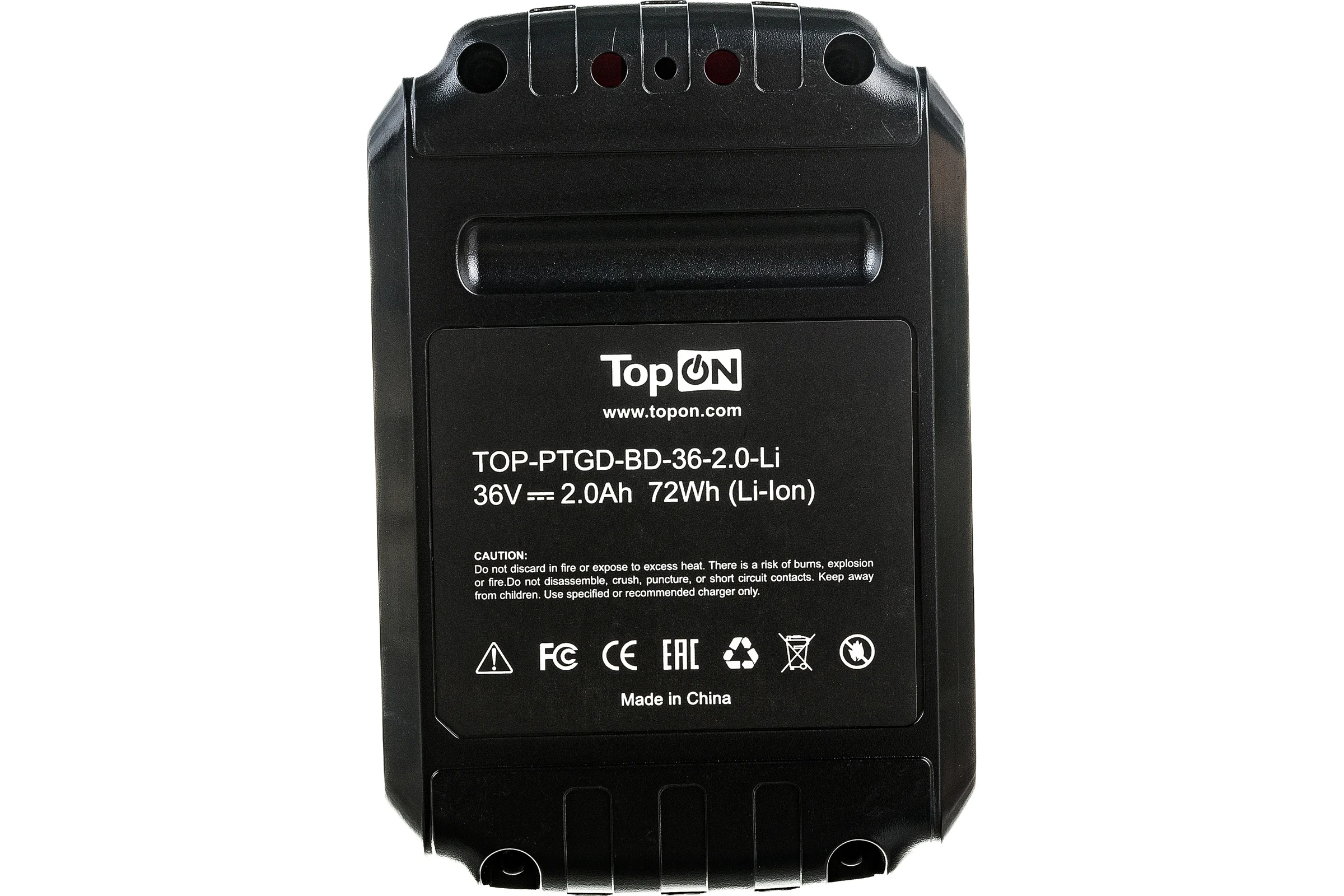 Аккумулятор TopOn для электроинструмента Black&Decker 36V 2.0Ah Li-Ion TOP-BD-36-2.0-Li