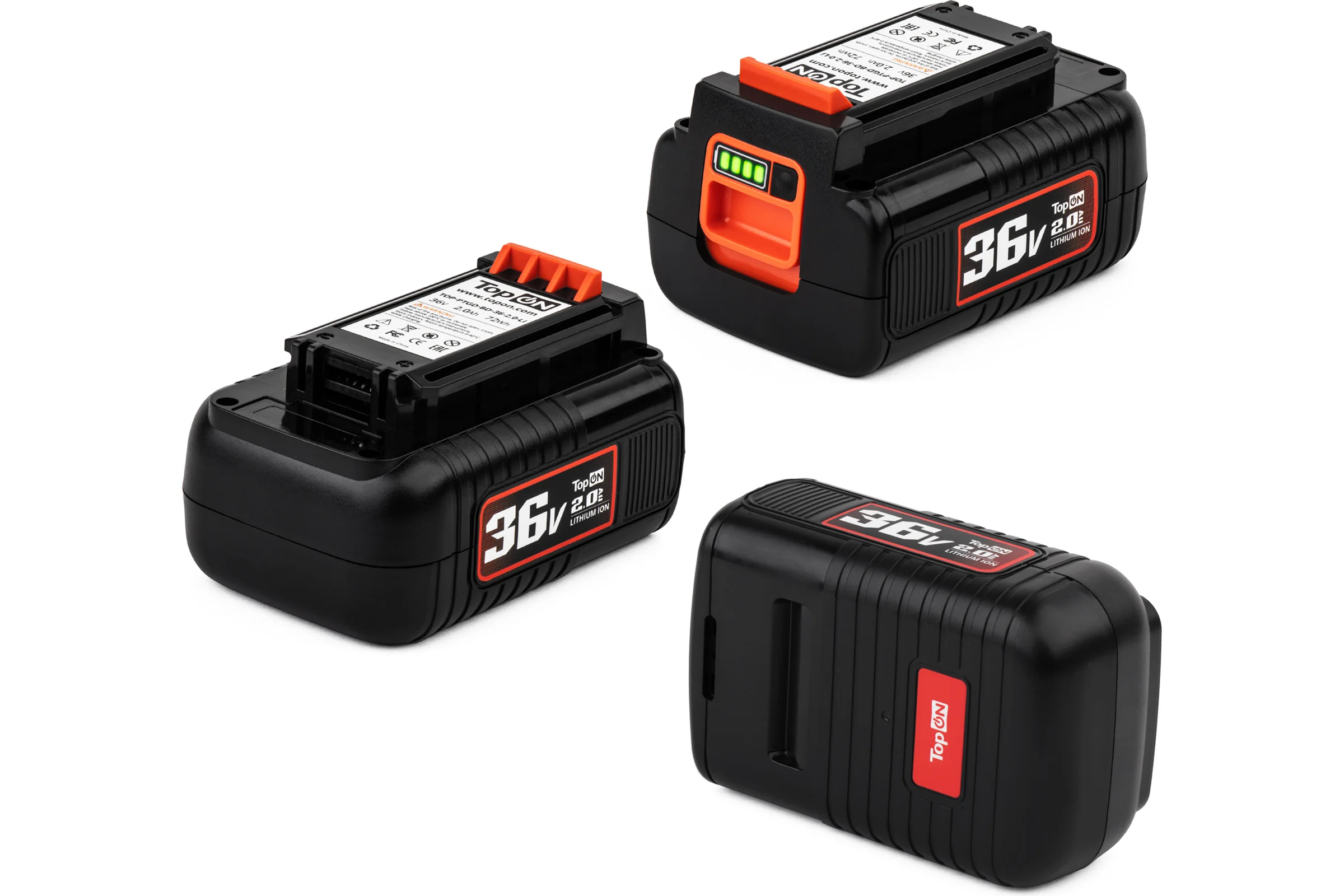 Аккумулятор TopOn для электроинструмента Black&Decker 36V 2.0Ah Li-Ion TOP-BD-36-2.0-Li