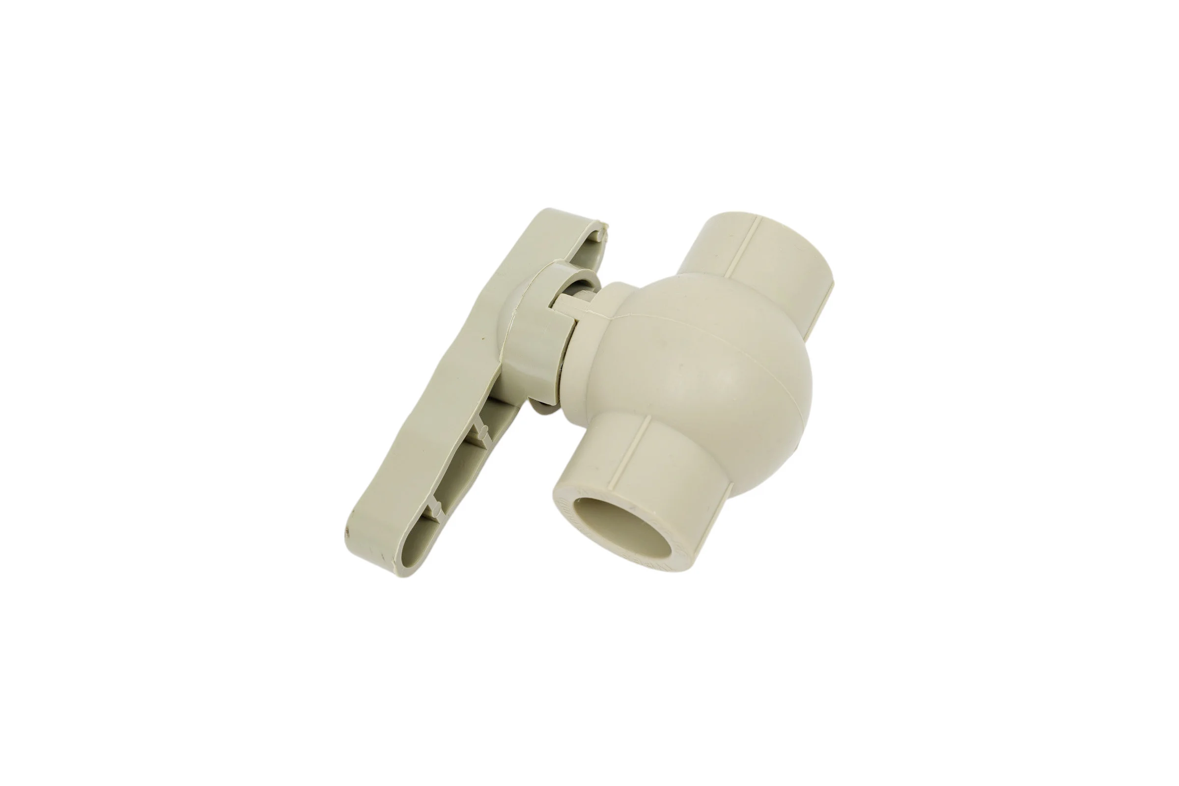 Шаровой кран LAMMIN ppr 20 60/10 серый Lm31072000020G