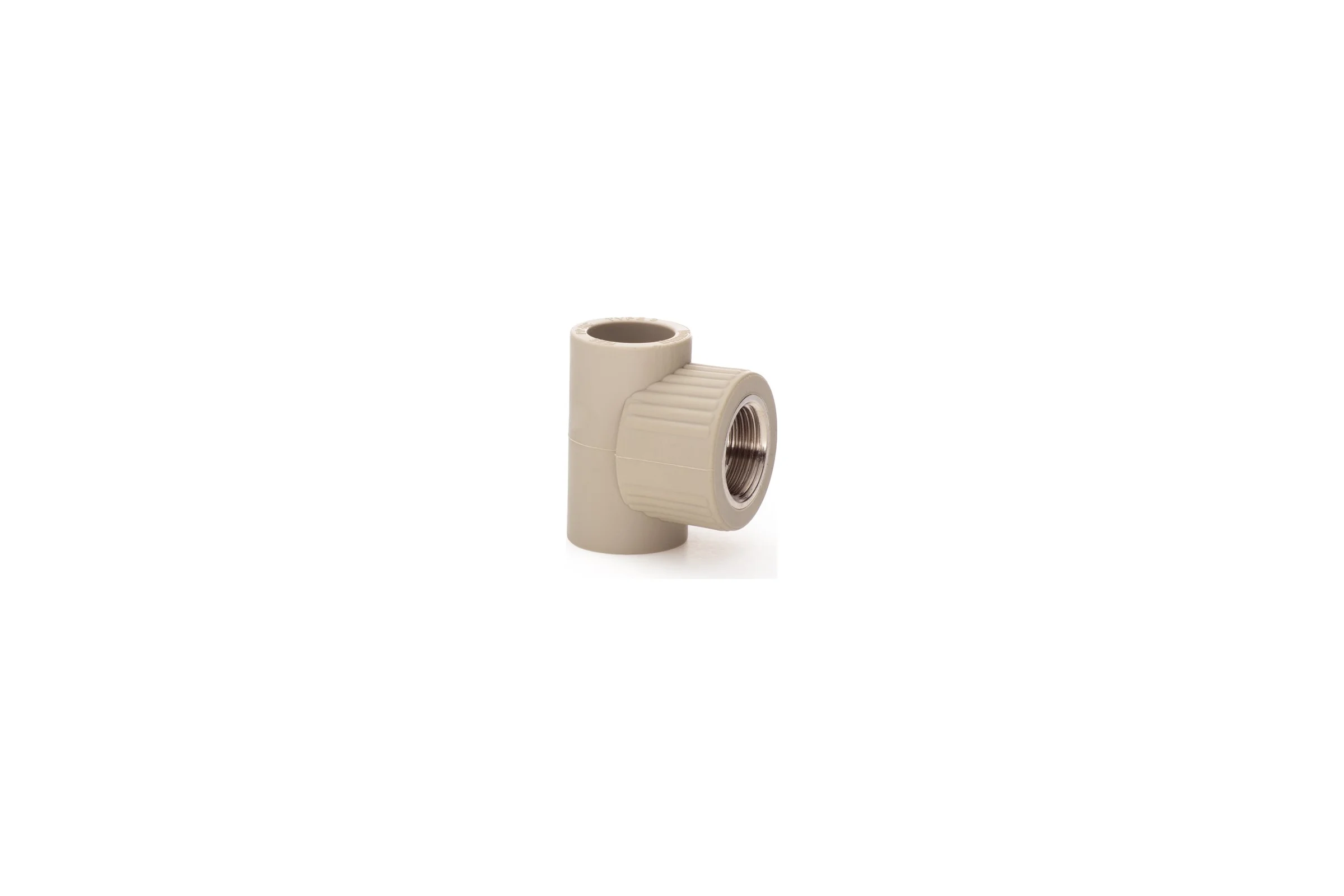 Тройник LAMMIN ppr комбинированный, вр 25x3/4" 64/16 серый Lm31047025020G