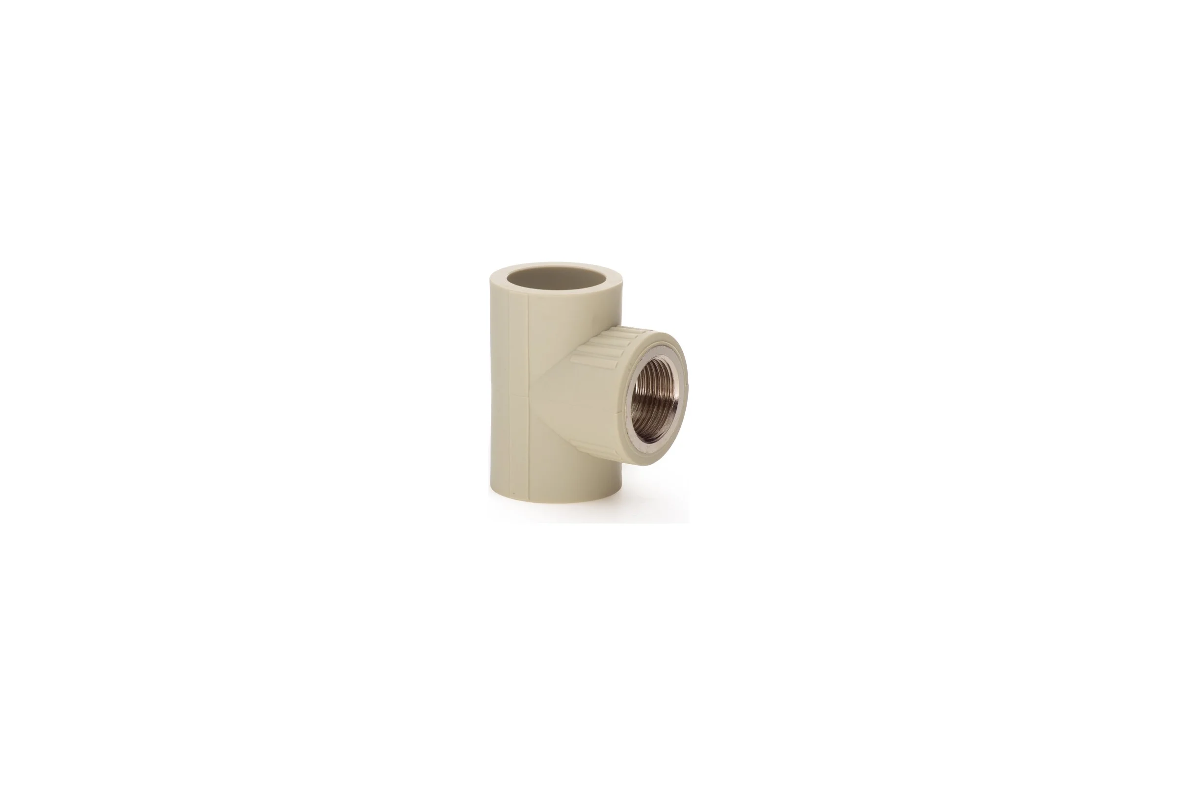 Тройник LAMMIN ppr комбинированный, вр 32x3/4" 50/10 серый Lm31047032020G