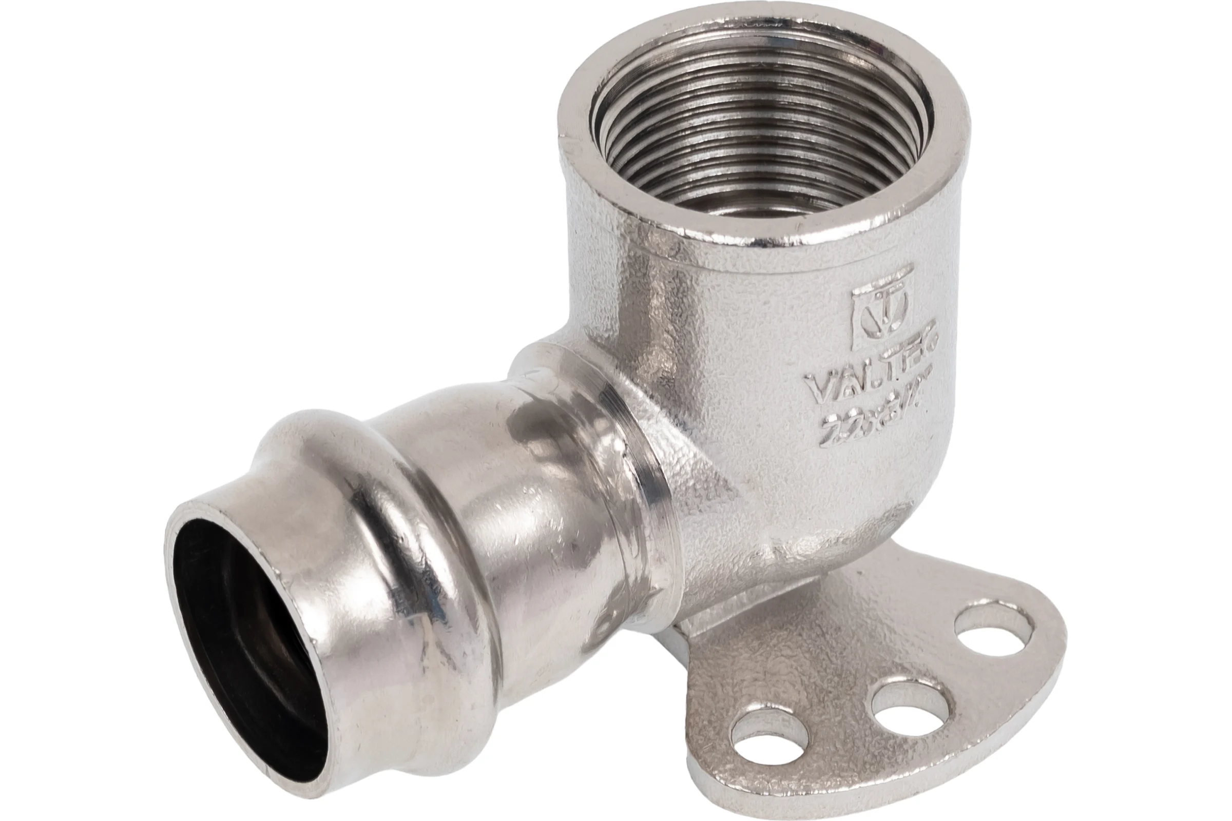Водорозетка VALTEC нержавеющая сталь 22х3/4 VTi.954.I.002205
