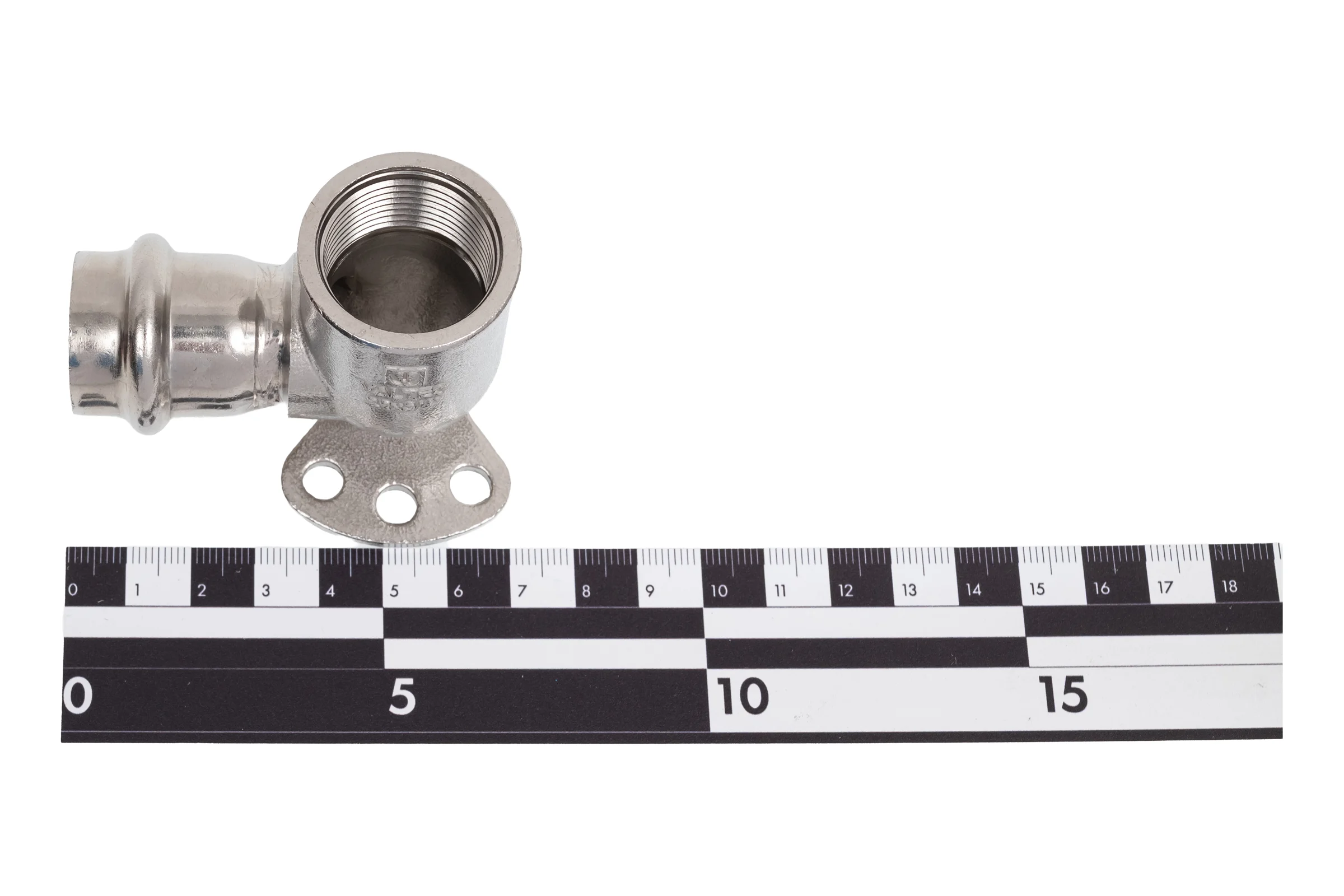 Водорозетка VALTEC нержавеющая сталь 22х3/4 VTi.954.I.002205