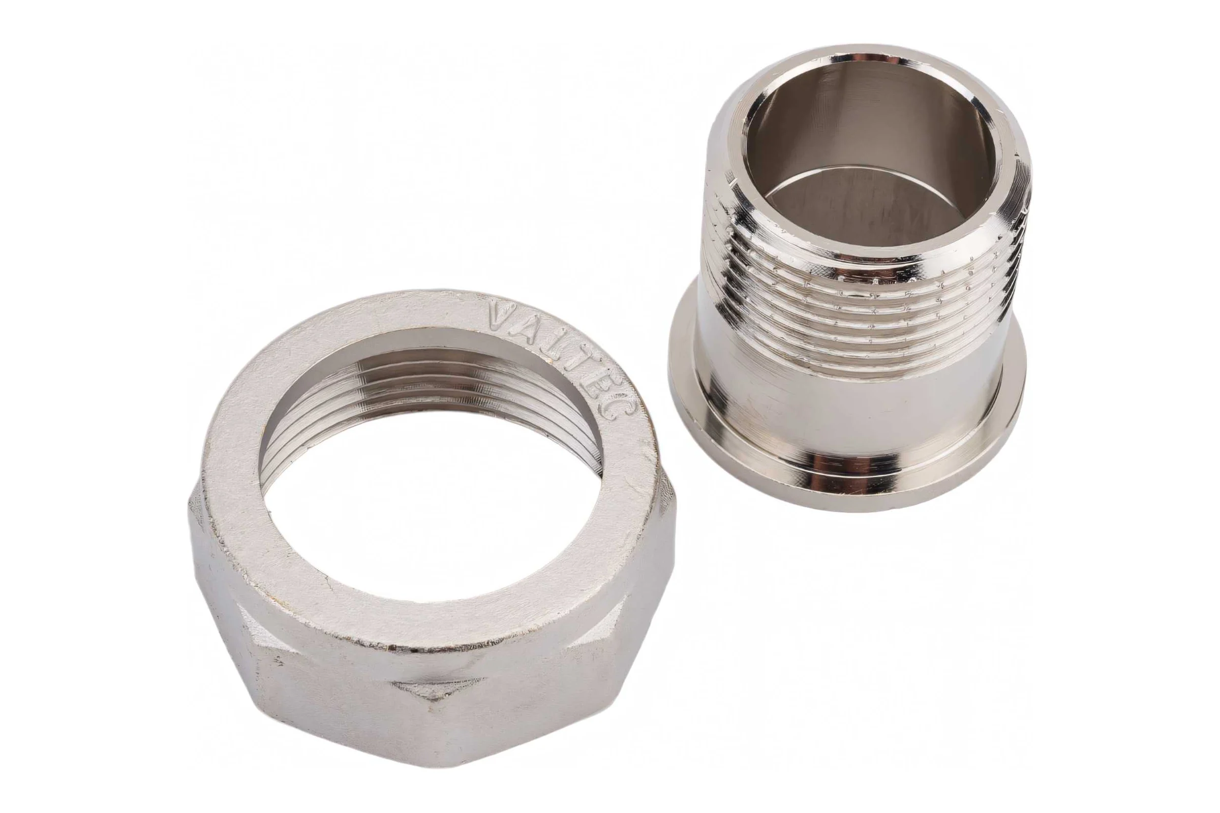 Прямой полусгон с накидной гайкой VALTEC 1 1/4x1 VTr.613.N.0706