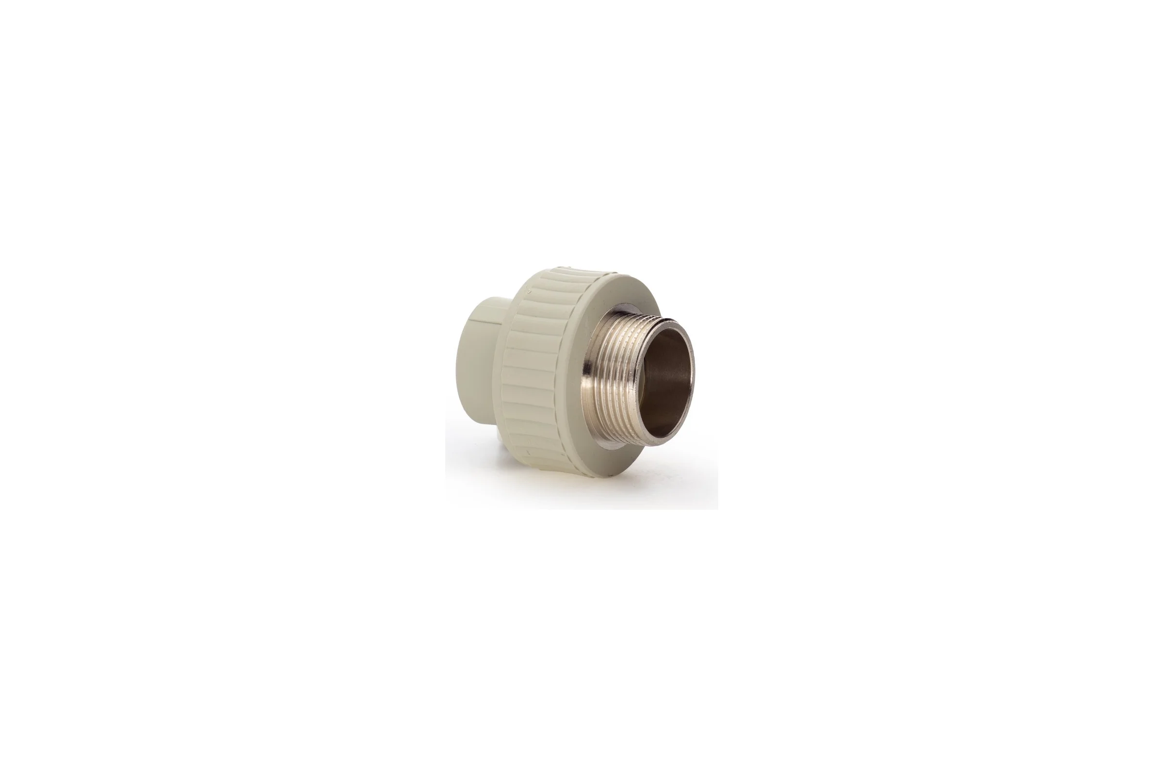 Комбинированная муфта LAMMIN ppr нр 32x1_1/4" 30/15 серый Lm31041032032G